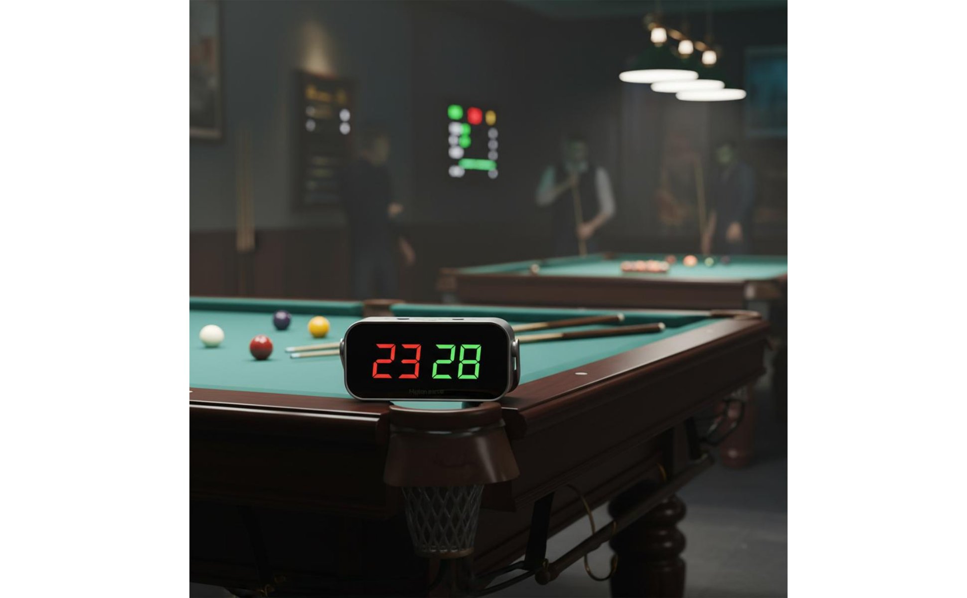 Portable Snooker Score Keeper LED Display Electronic Billiards Scoreboard