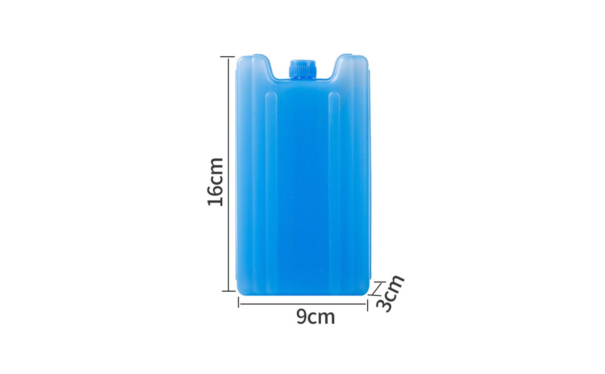 Pain de Glace Réutilisable Longue Durée Plaque Eutectique Coque Rigide