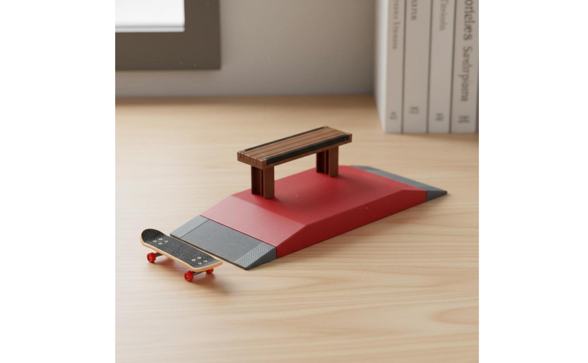 Finger Skateboard Ramp Kit Gift Box Packaged Mini Fingerboard Skate Park