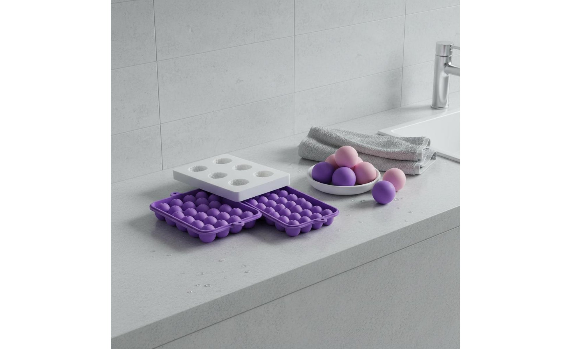 Fruit Soap Making Kit 3D Molds DIY Fruit Soap Craft Kit for Parties, Crafters