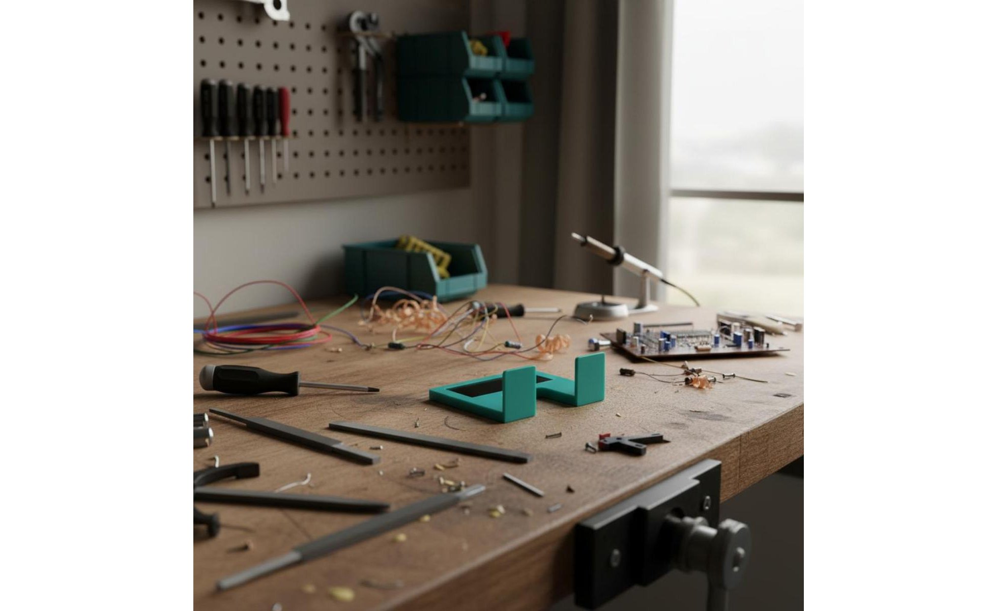 Scharnier Montagelehre magnetisch 2mm Türspalt Lehre präzise Positionierung