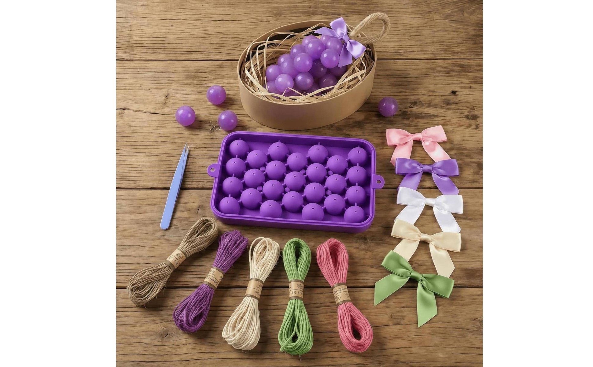 Fruit Soap Making Kit 3D Molds DIY Fruit Soap Craft Kit for Parties, Crafters