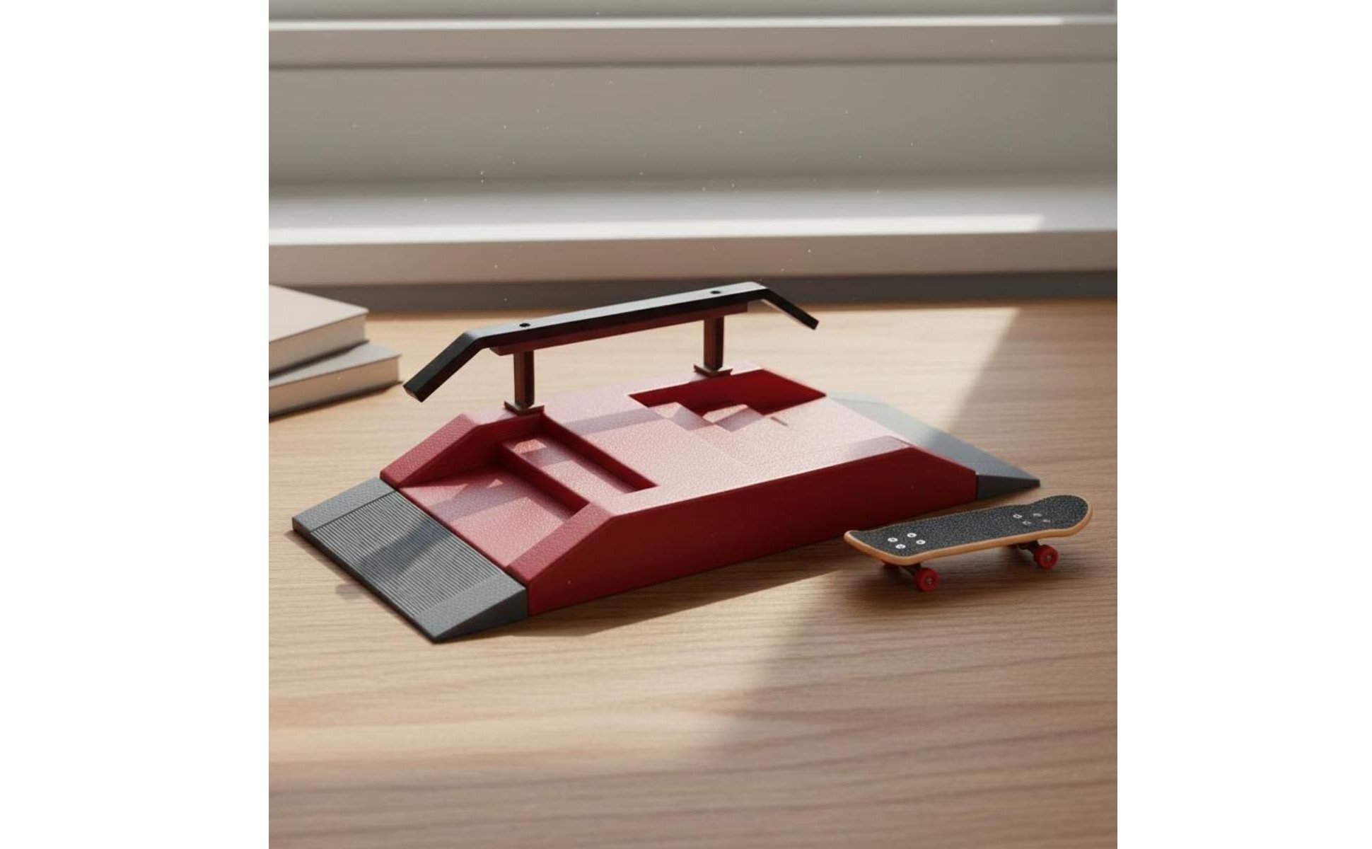 Finger Skateboard Ramp Kit Gift Box Packaged Mini Fingerboard Skate Park