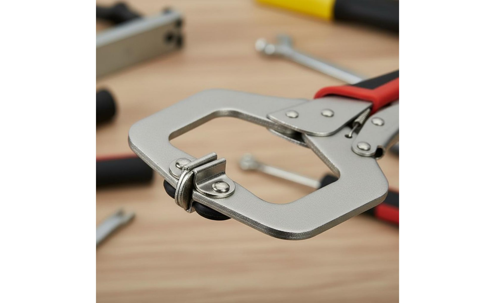 C-Shaped Feststellzange hohe Klemmkraft C-Gripzange Hochkohlenstoffstahl