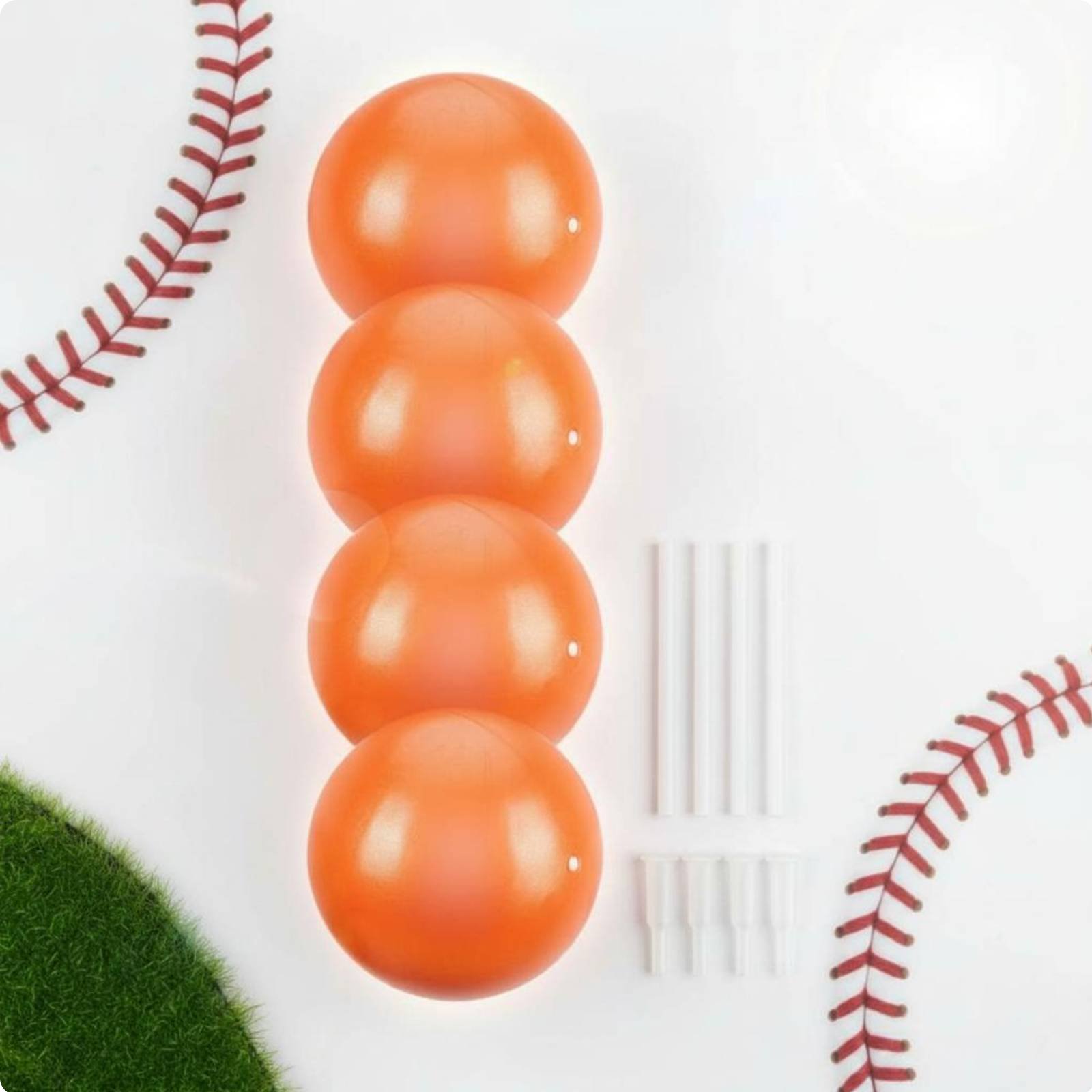 Schwung- und Wurf-Trainingsball langlebiges PVC-Material für Softballspieler