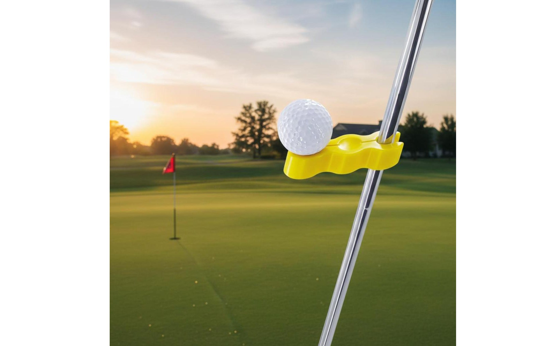 Putter-Balance-Übungsgerät verbessert Haltung und Rhythmus Golf-Putt-Übungsgerät