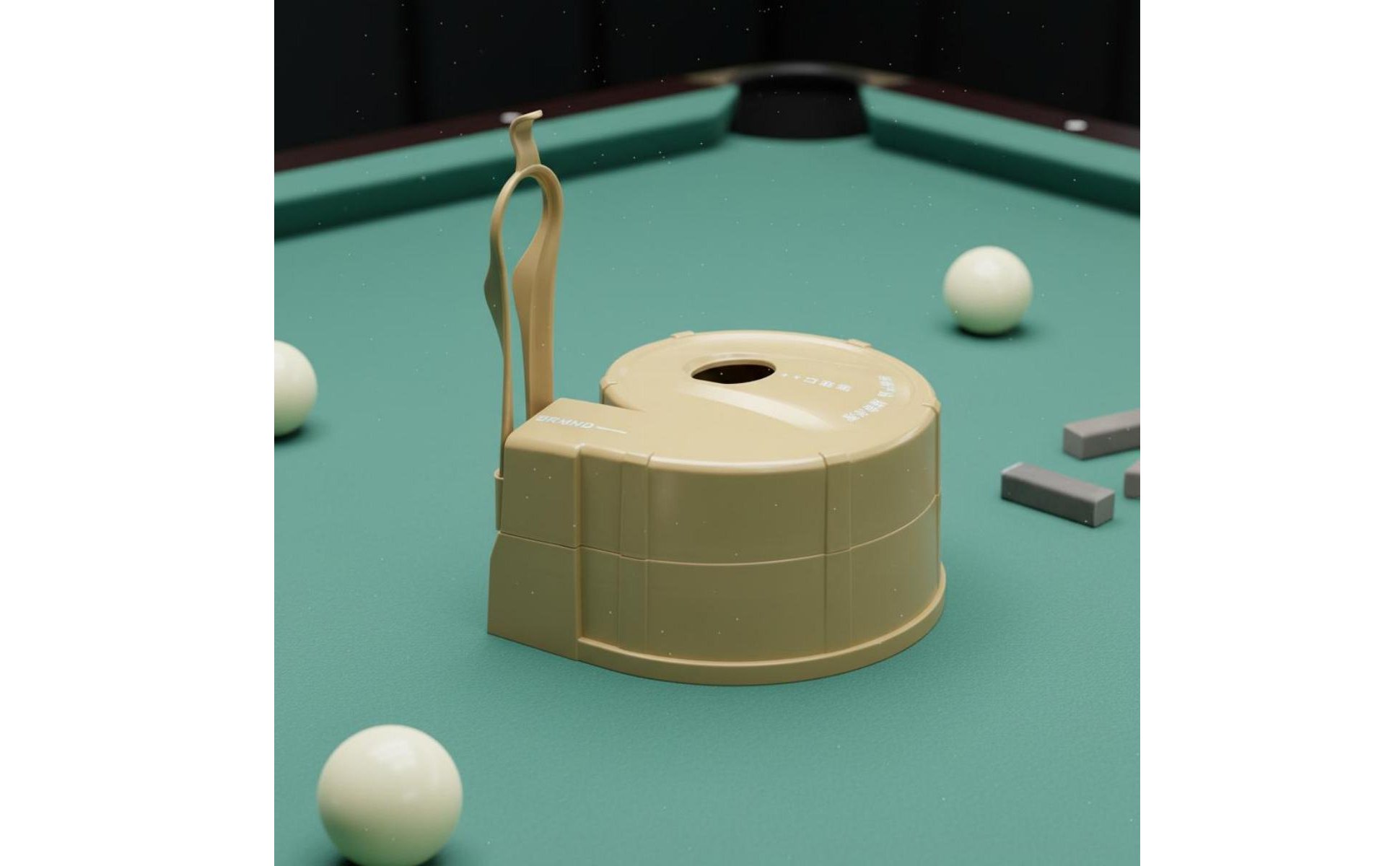 Positionneur de Boules de Billard Imprimé En 3D pour Débutants