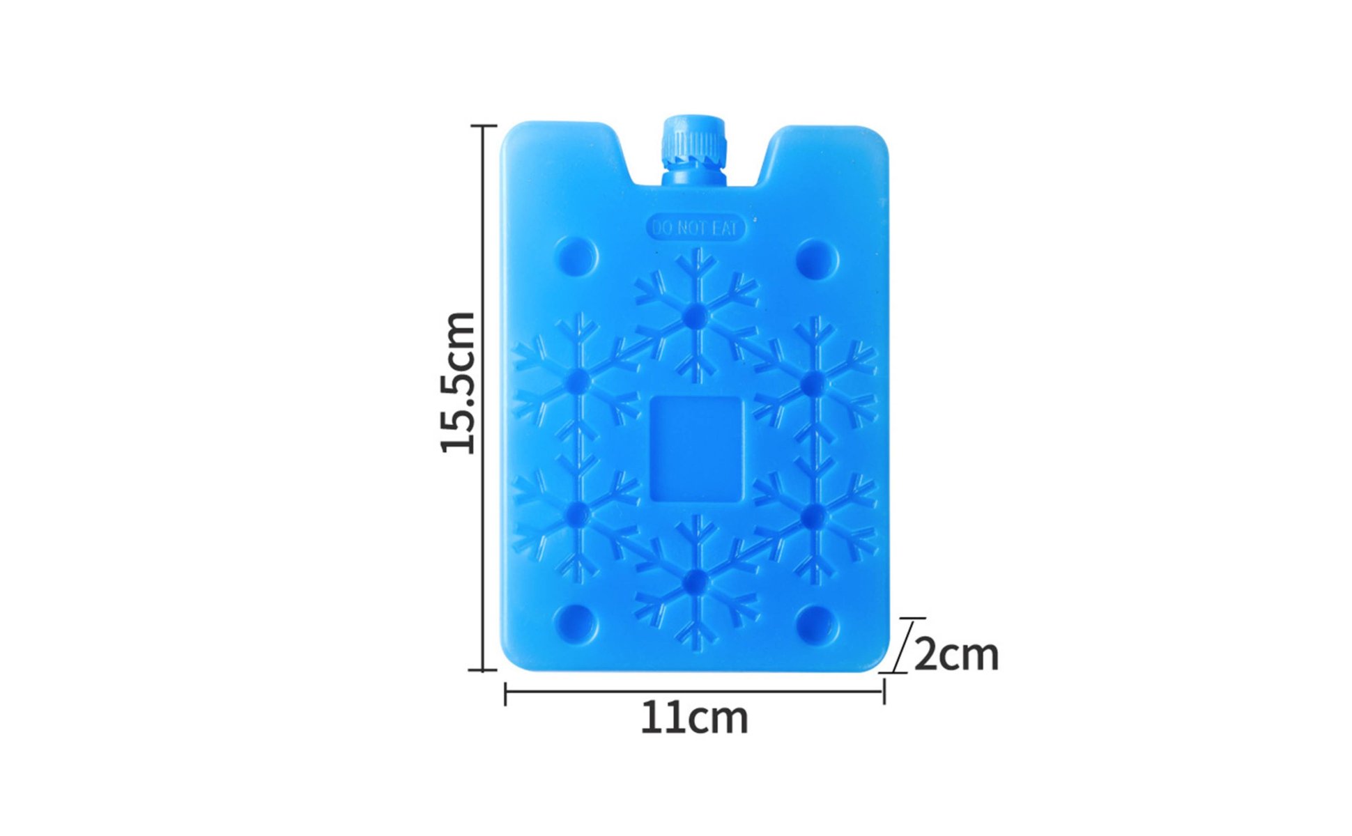 Pain de Glace Réutilisable Longue Durée Plaque Eutectique Coque Rigide