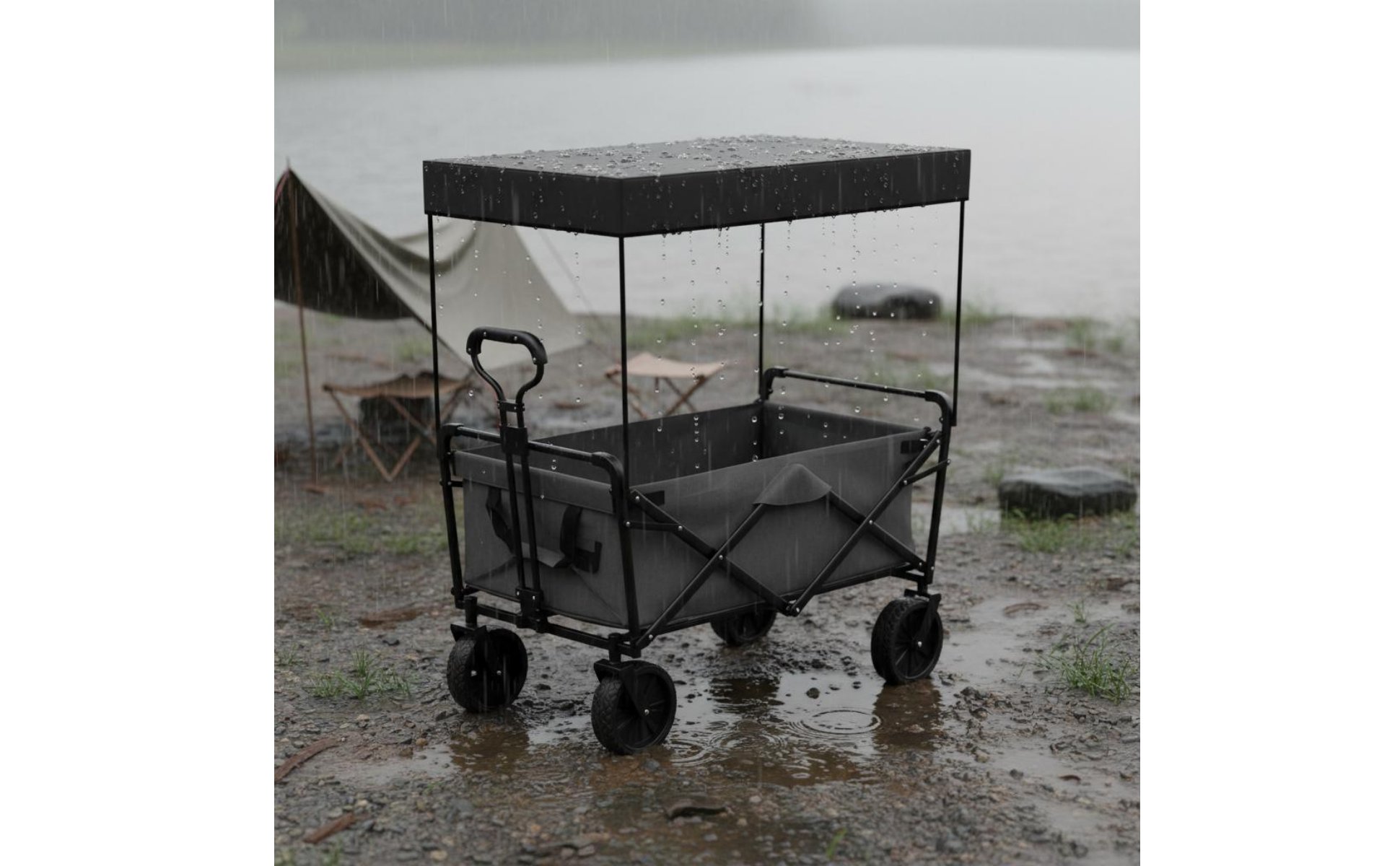 Accessoire de Chariot Protection Solaire pour Extérieur, Pique-Nique, Enfants