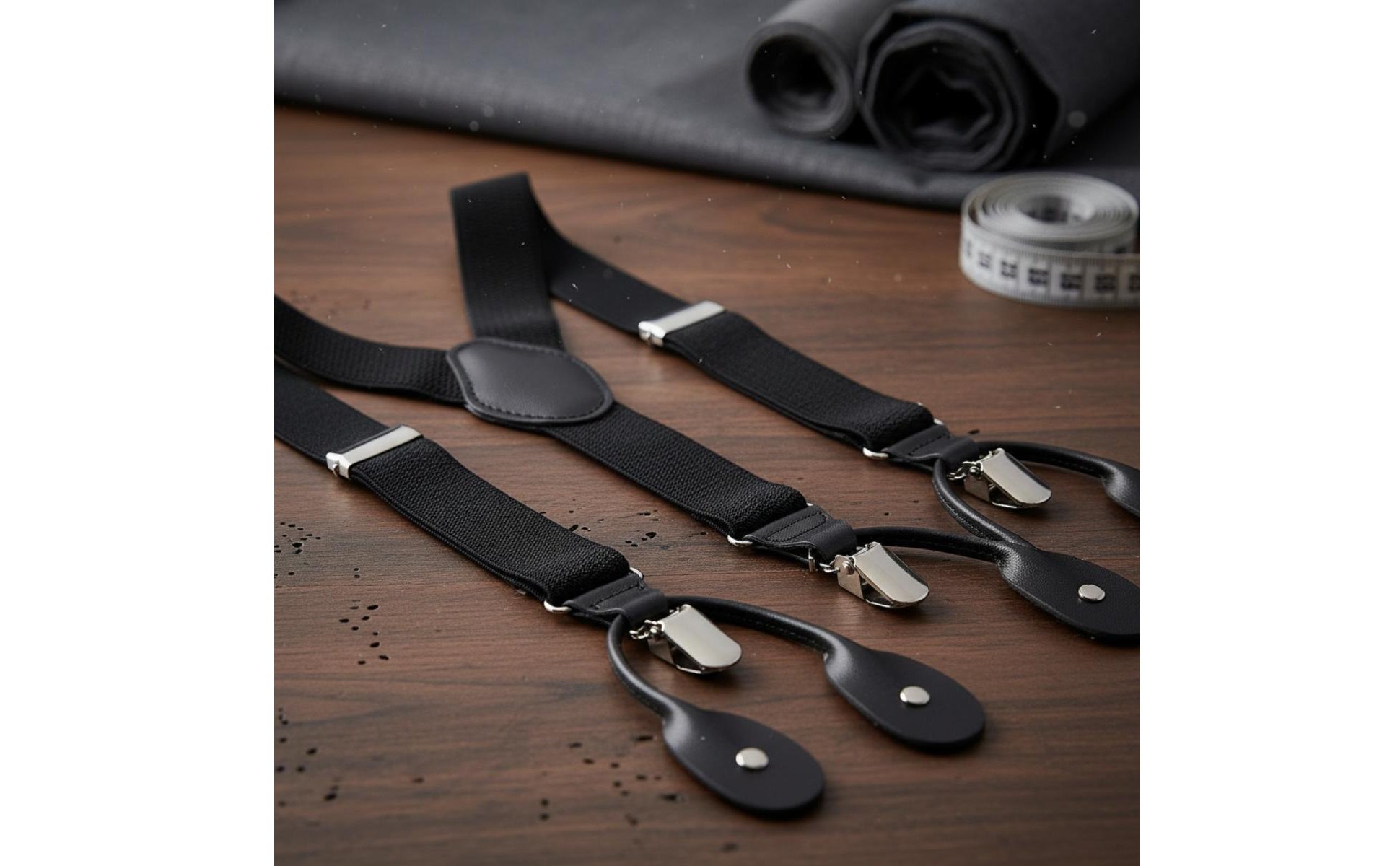 Bretelle Uomo con Asole Elasticizzate Bretelle Elastiche a Y Regolabili