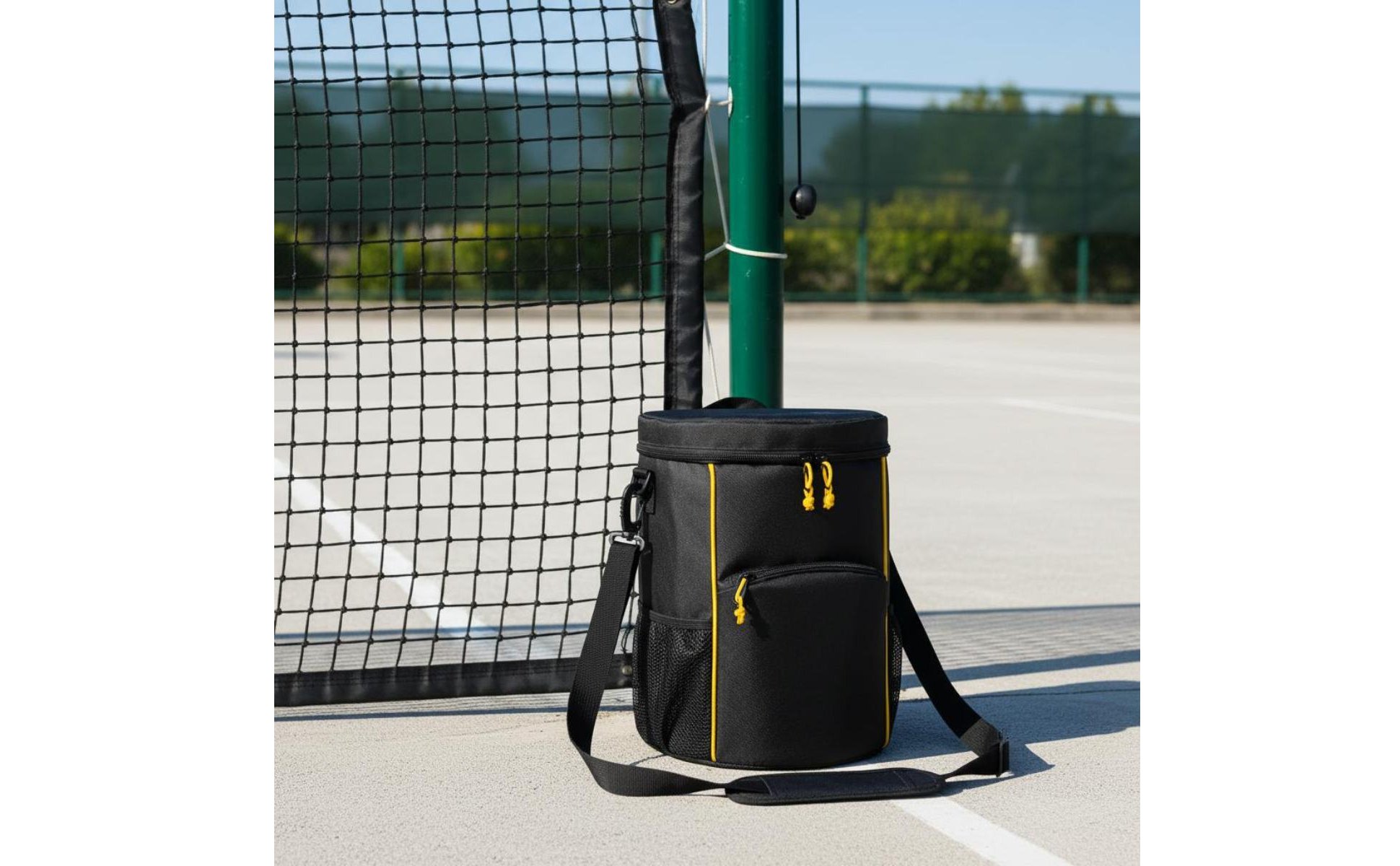Pickleball Bag Large Capacity Tennis Ball Holder Portable for Training, Coaches