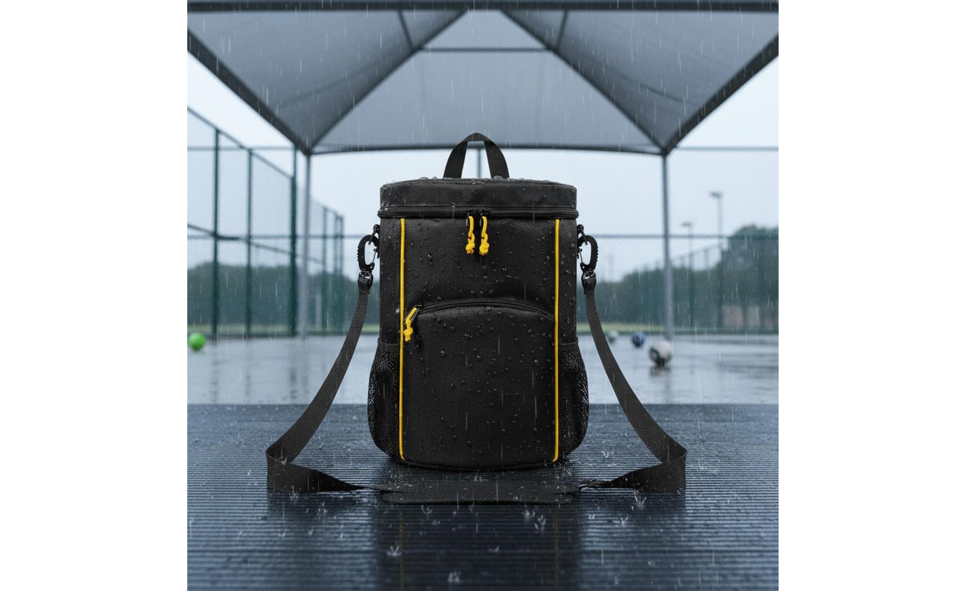 Pickleball Bag Large Capacity Tennis Ball Holder Portable for Training, Coaches