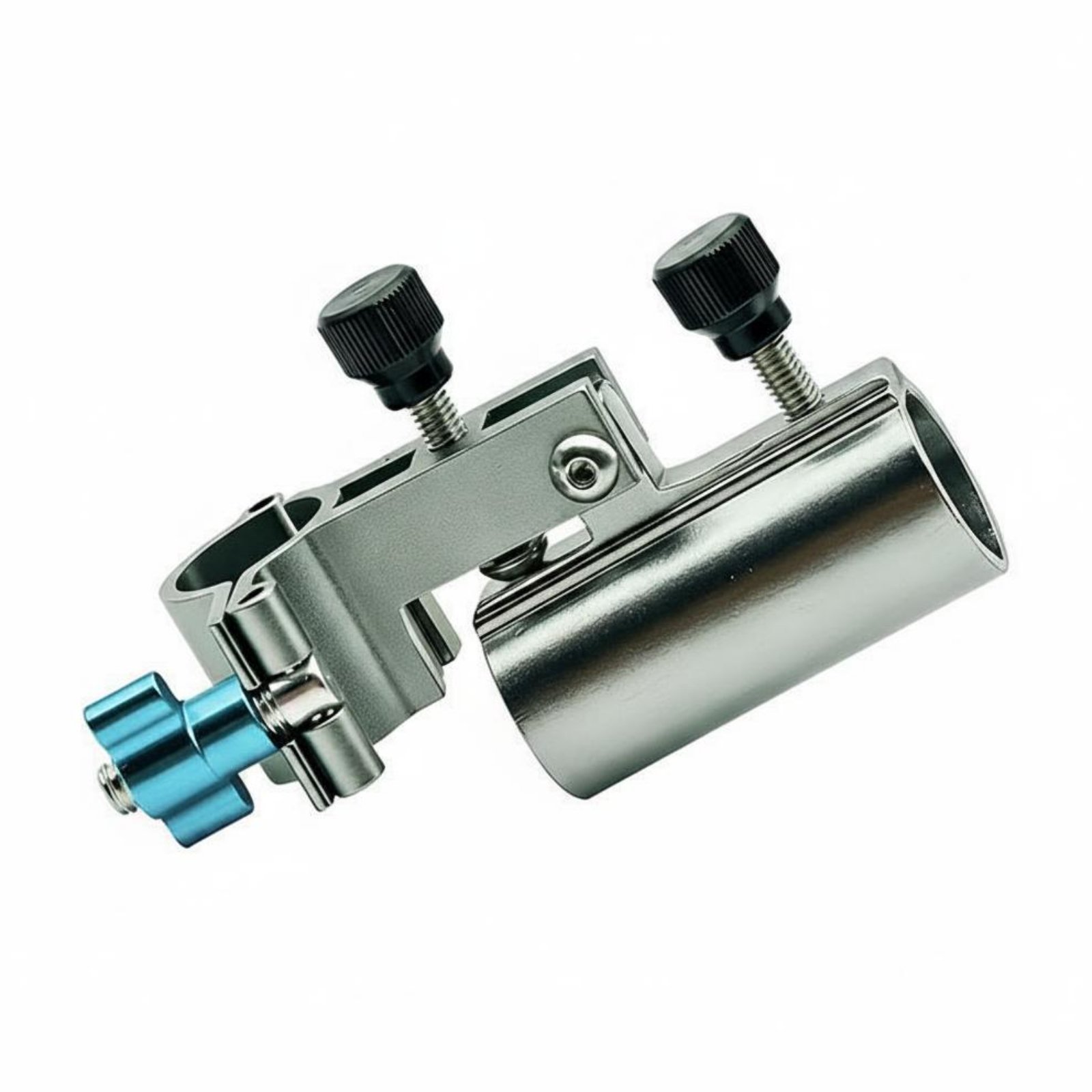 Fishing Chair Mount Aluminum Alloy Fishing Chair Accessory Clamp Anti-Loss Screws Universal for Anglers