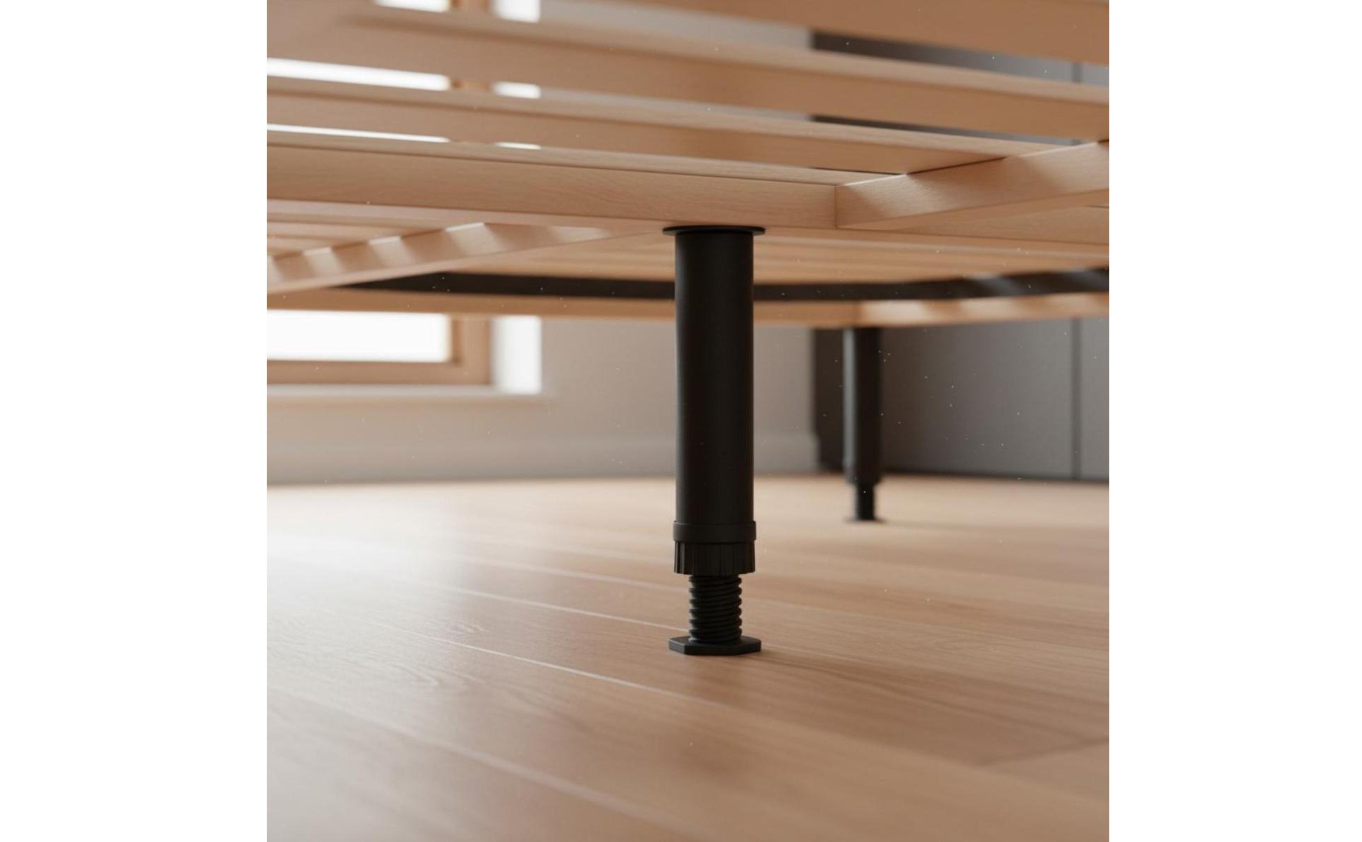 Adjustable Bed Frame Leg Easy Installation Bed Slat Center Support Heavy Duty