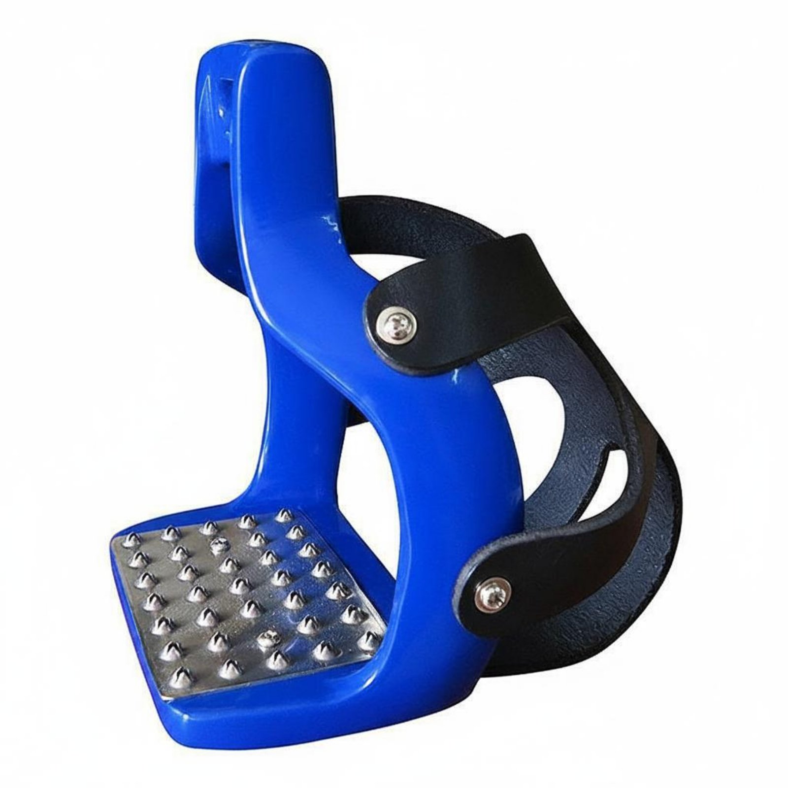 Foot Support with Toe Cage Construction Colored Aluminum Foot Support for Trail Riding