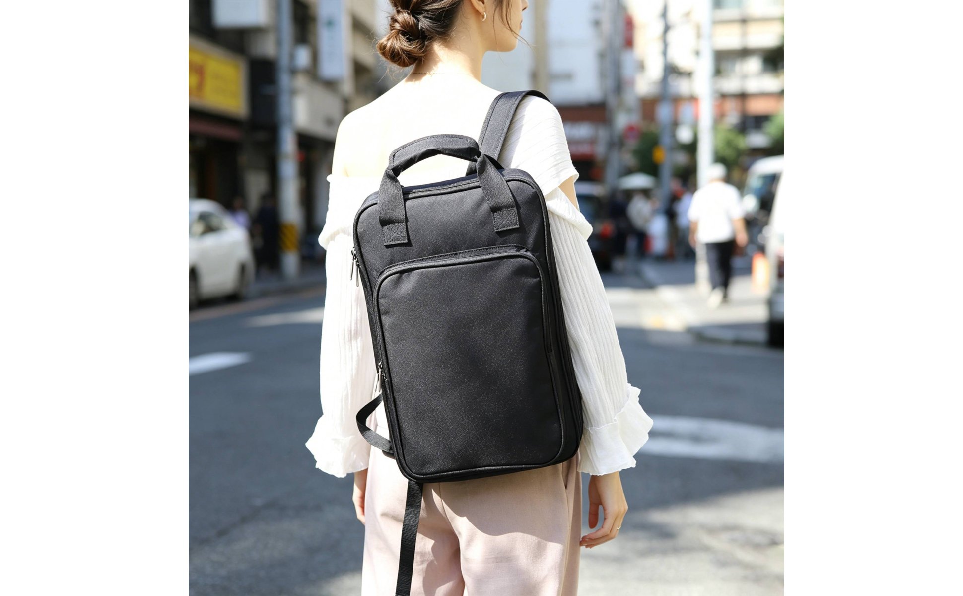 Drum Stick Bag Long-Lasting Oxford Cloth Drumstick Backpack 2-Way Carry