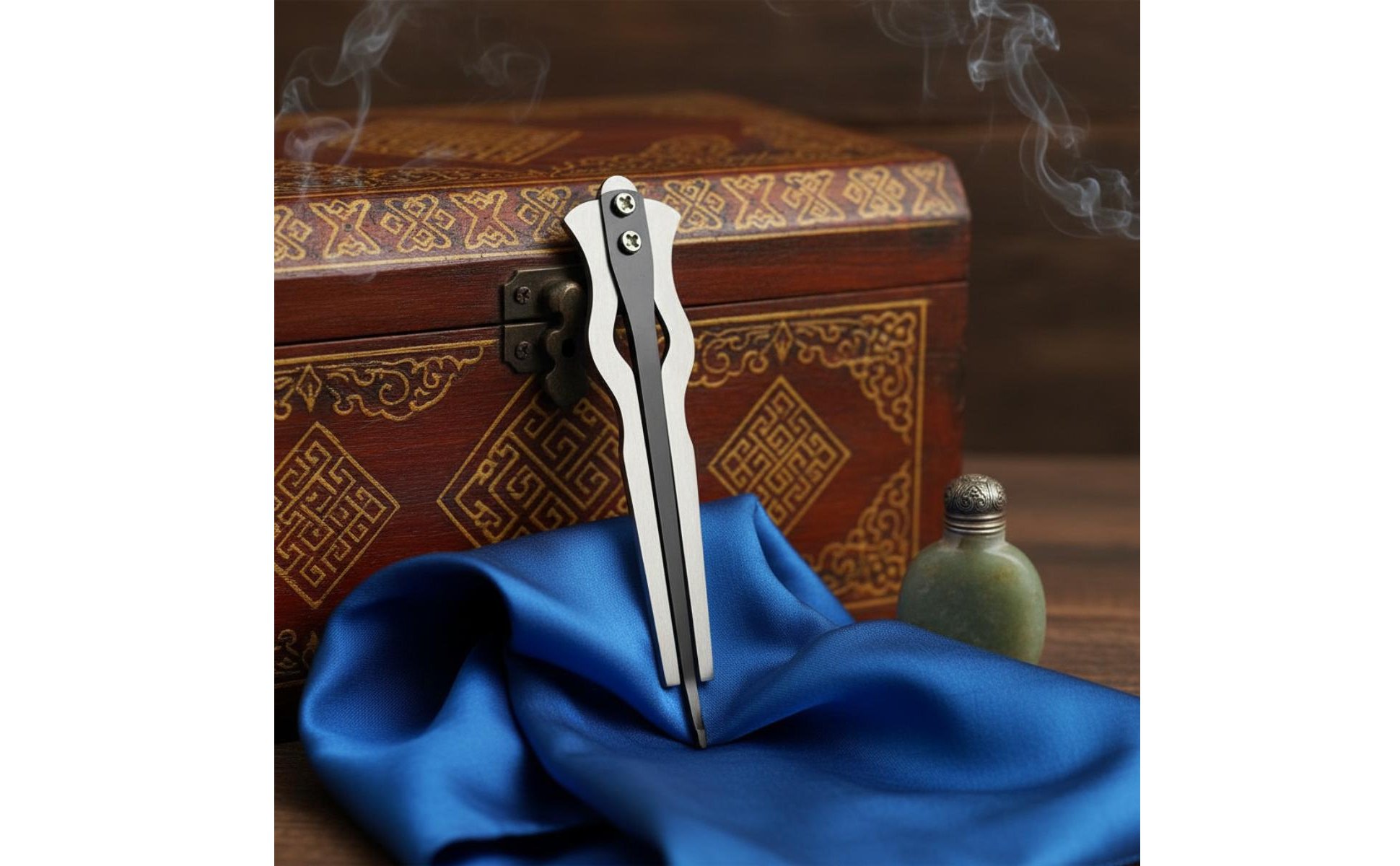 Mongolian Jaw Harp Handmade Khomus Instrument for Musicians, Beginners