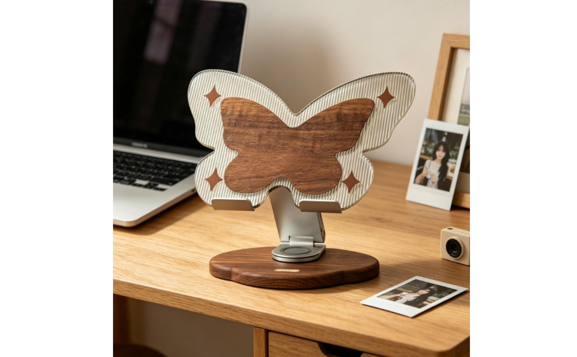 Decorative Computer Riser Heat Dissipation Winged Laptop Stand