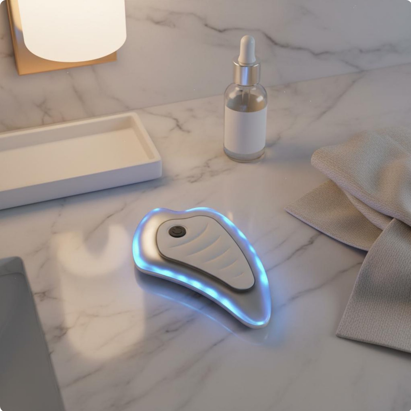 Vibrating Facial Massager High-Frequency Vibration Electric Gua Sha Tool