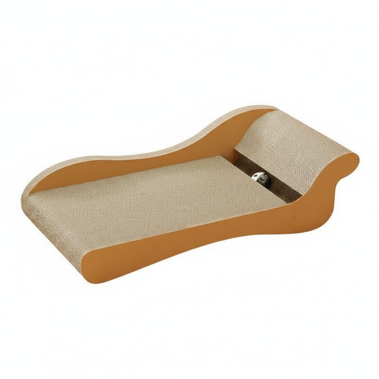 Reclining Sofa Cat Scratcher Ergonomic Design Corrugated Cat Scratcher Bed Large Size Pet Supplies for Cats, Indoor