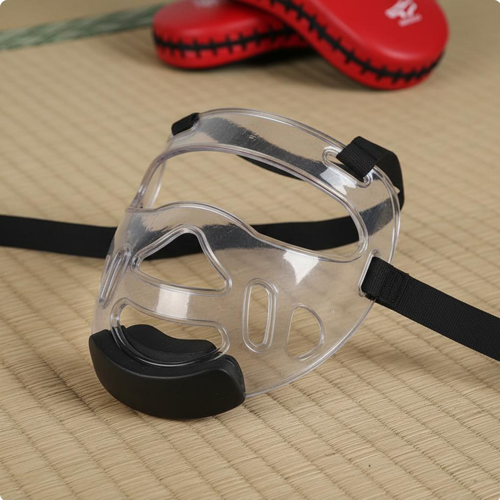 Taekwondo Sparring Mask Ventilated Taekwondo Head Guard Lightweight for