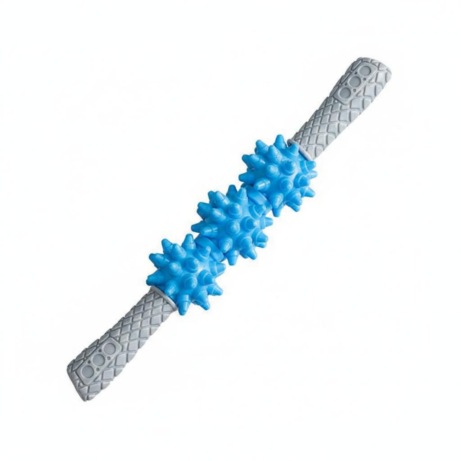 Spiky Muscle Roller Ergonomic Handles Fitness Equipment Skin-Friendly for Athletes, Home Gym