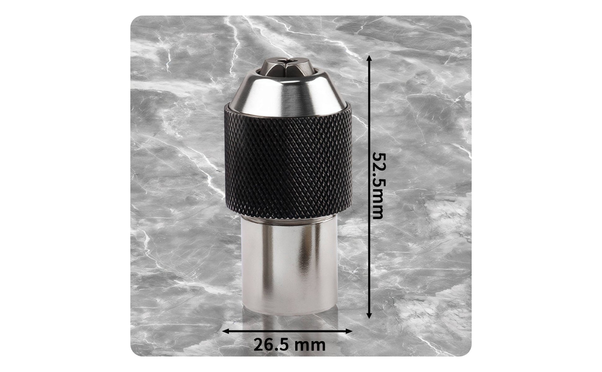 3/8 Inch Square Drive Tap Socket Wide Compatibility Adjustable Tap Chuck