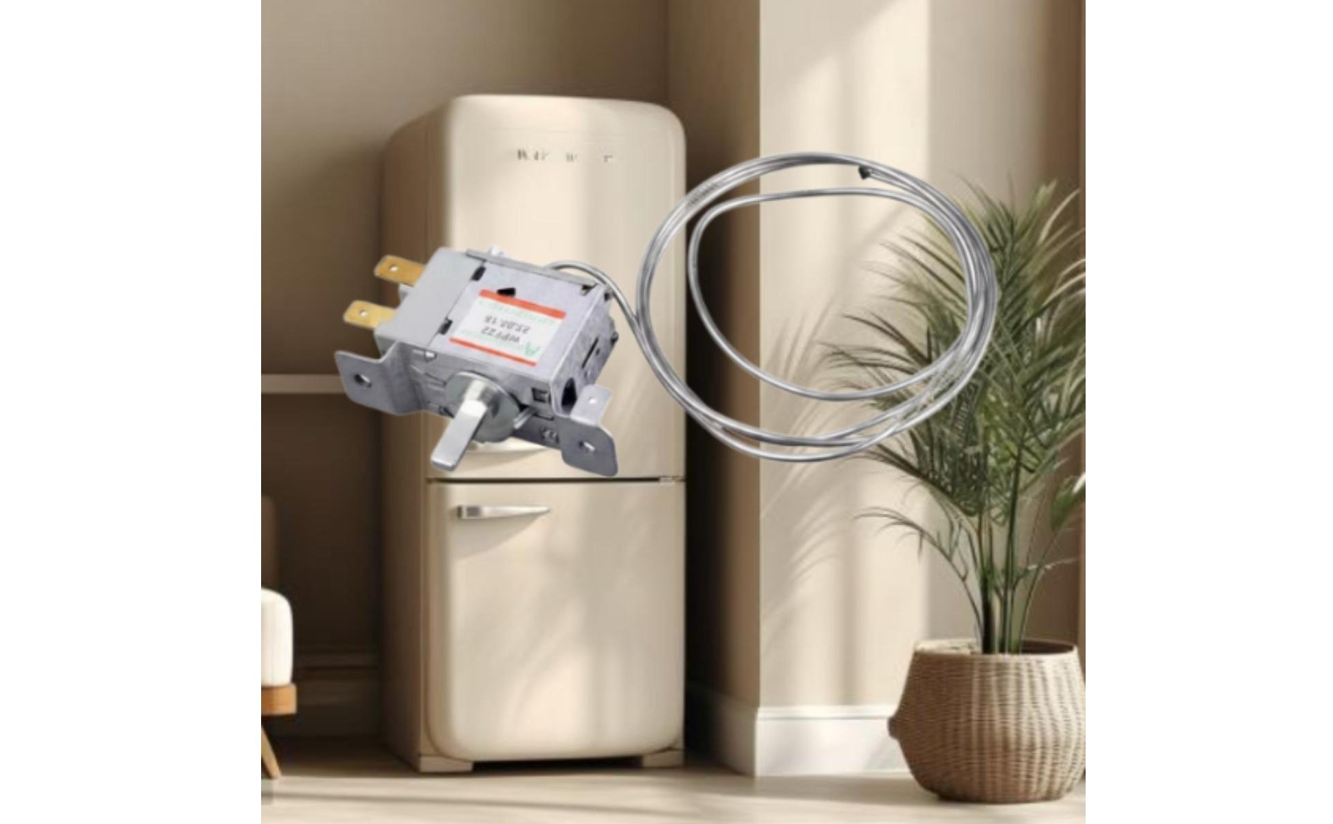 Mechanical Thermostat Universal Fridge Thermostat for Technicians, DIY Repairers