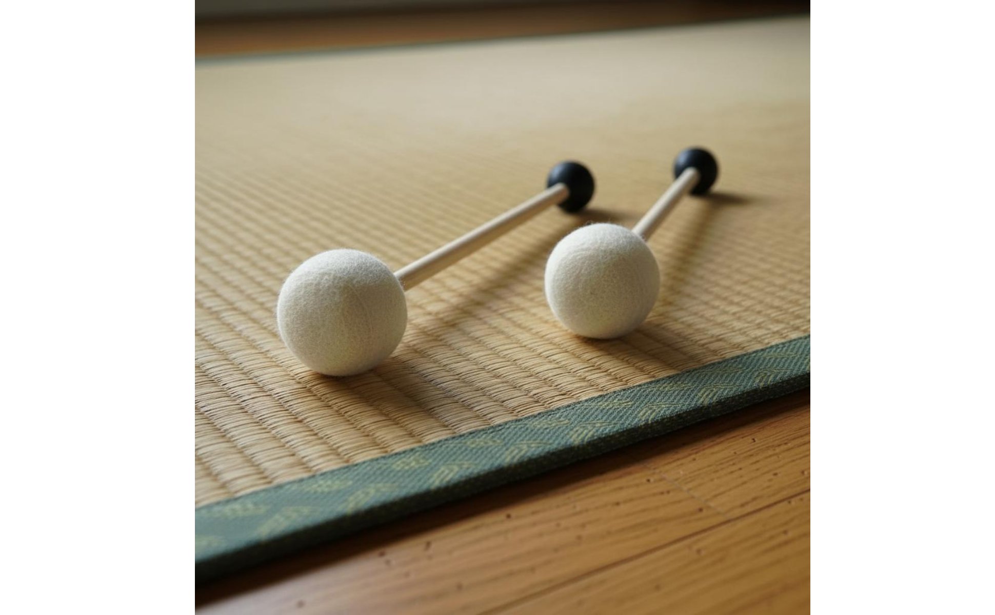 Double-Headed Singing Bowl Mallet for Meditation, Sound Healing