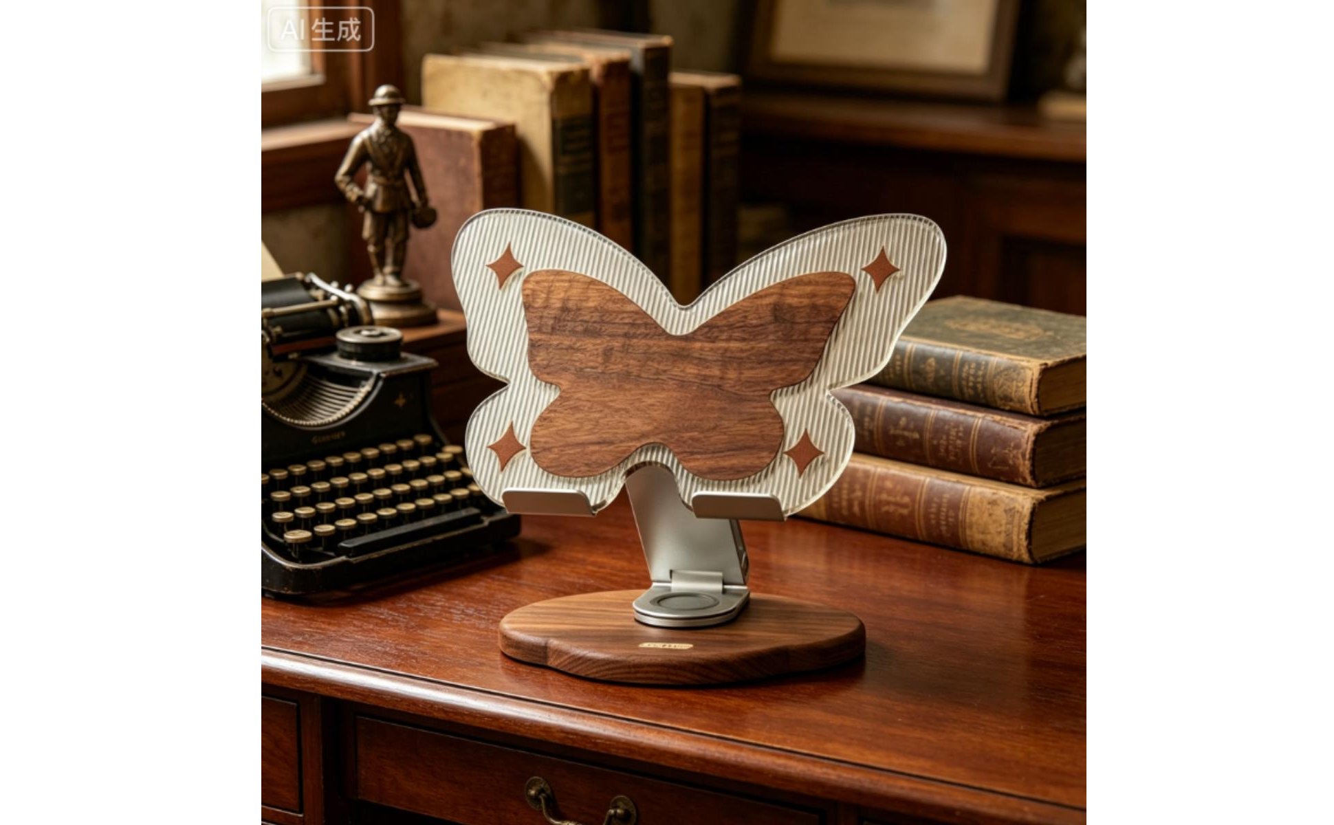 Decorative Computer Riser Heat Dissipation Winged Laptop Stand