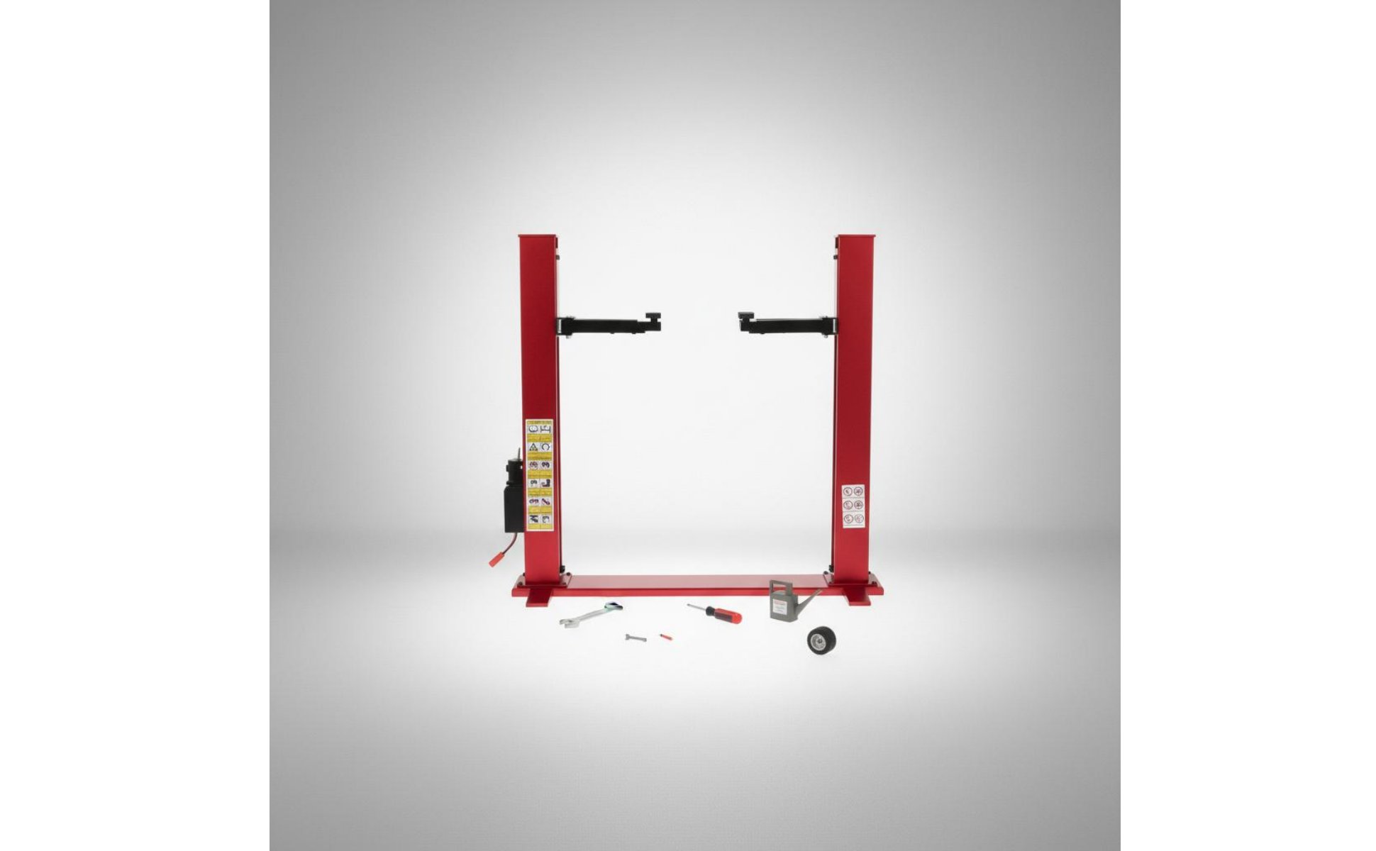 RC Car Repair Lift Realistic Simulation for Garage Display Scene, Display Case
