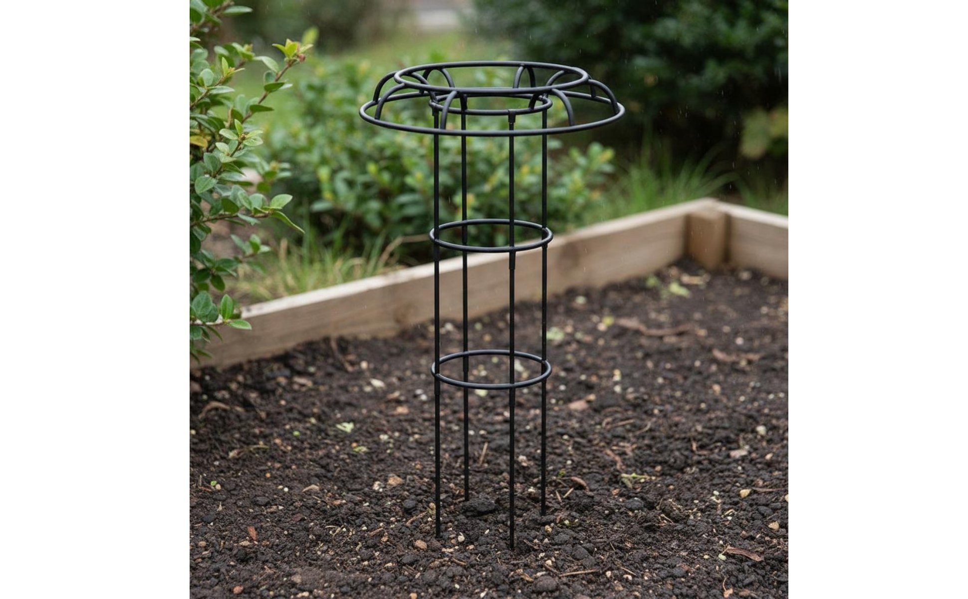 Toadstool Top Plant Support Weather Resistant Umbrella Plant Trellis Easy