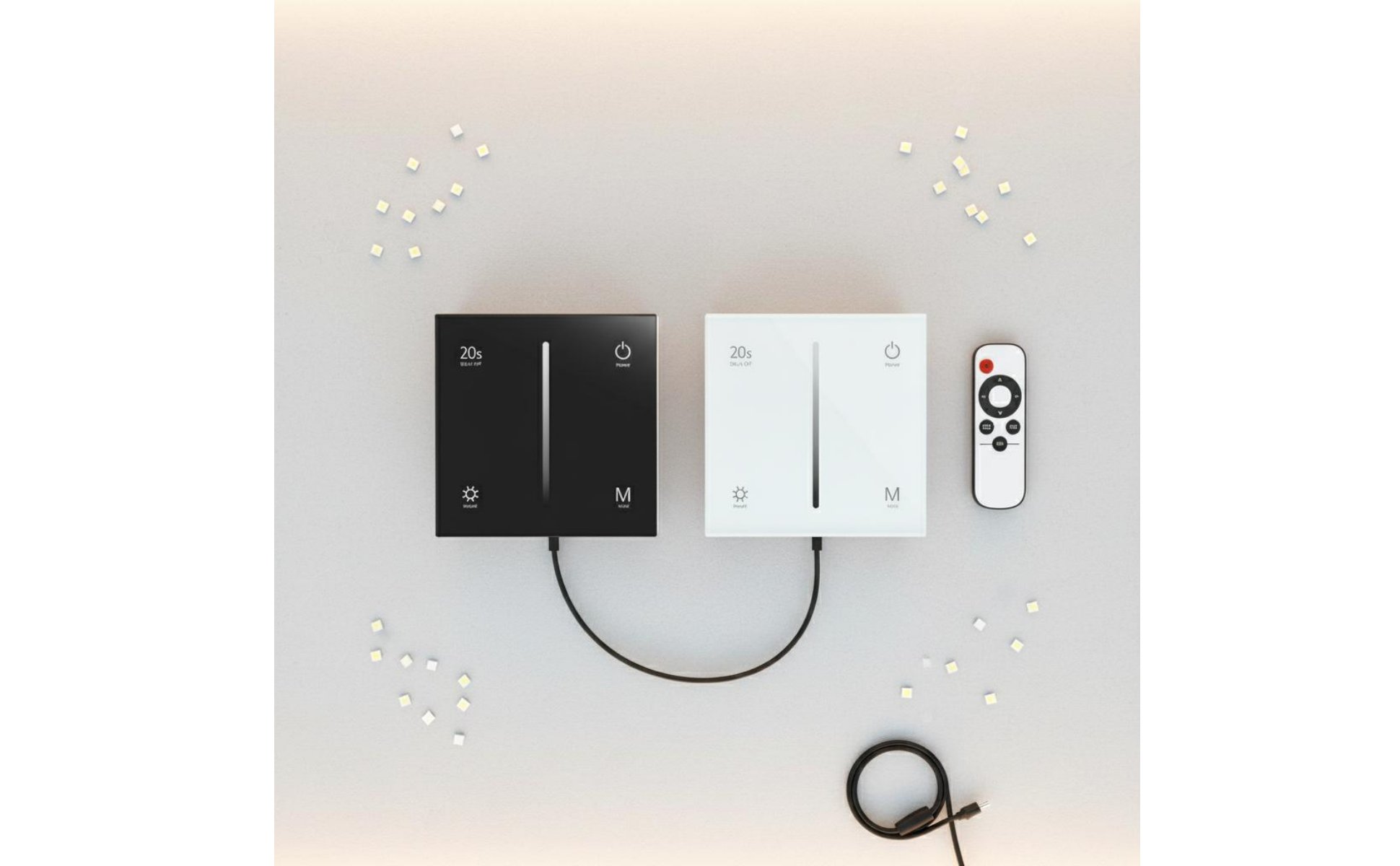 Single Color LED Controller Stepless Dimming LED Strip Light Controller