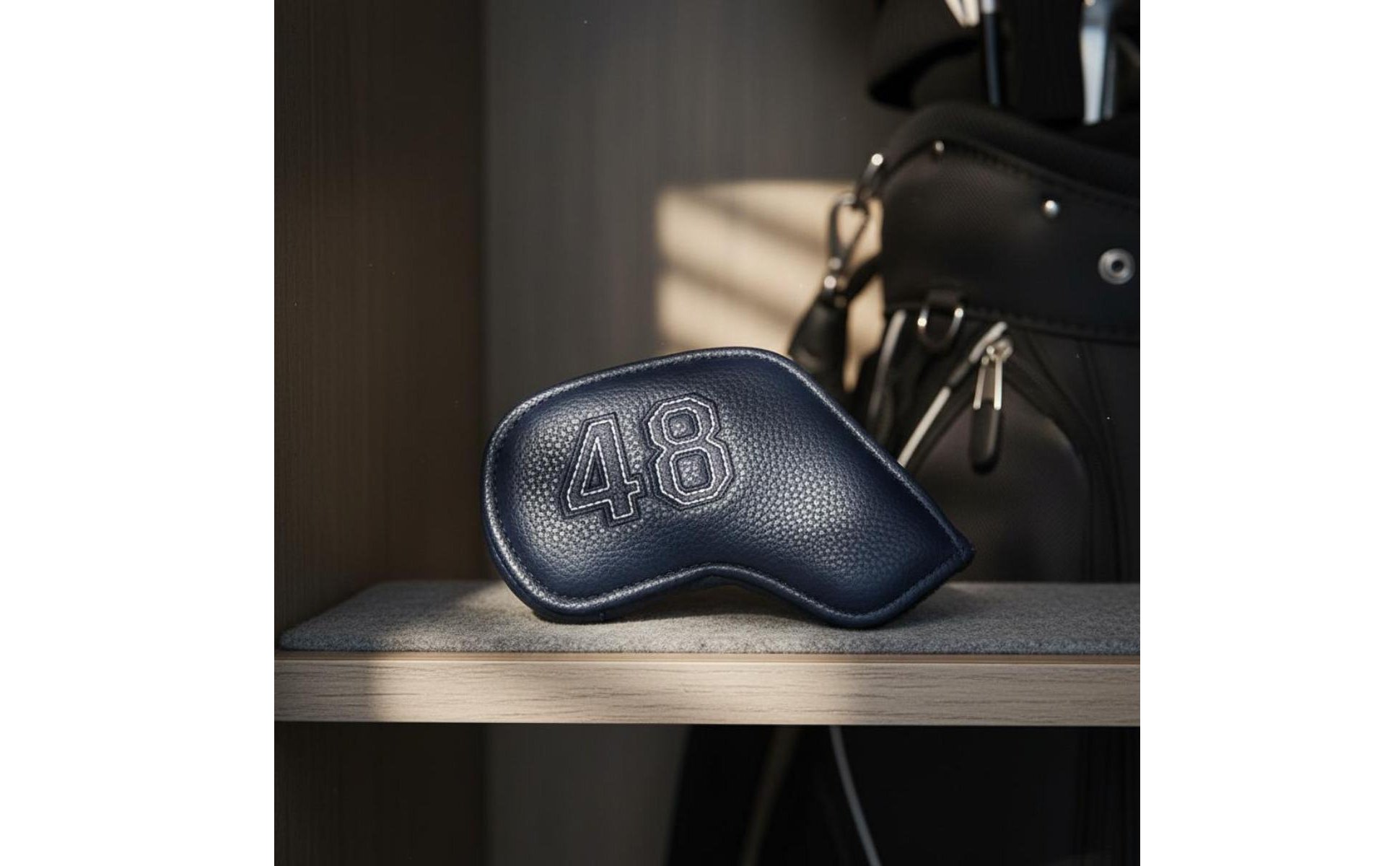 Golf Iron Headcover Set Embroidered Number Golf Iron Headcover Scratch Resistant