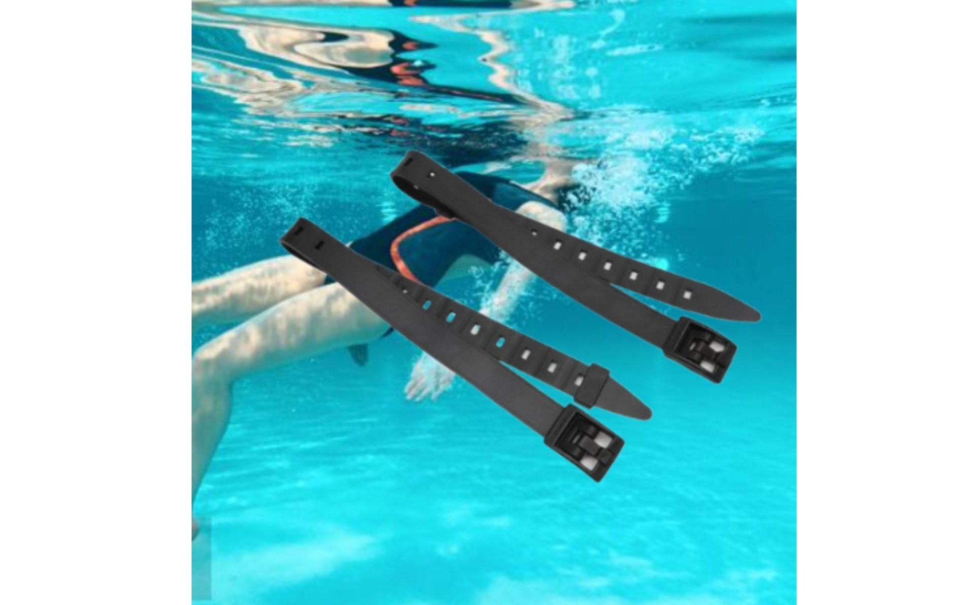 2 Pieces Leg Strap Secure Buckle Design for Spearfishing, Divers