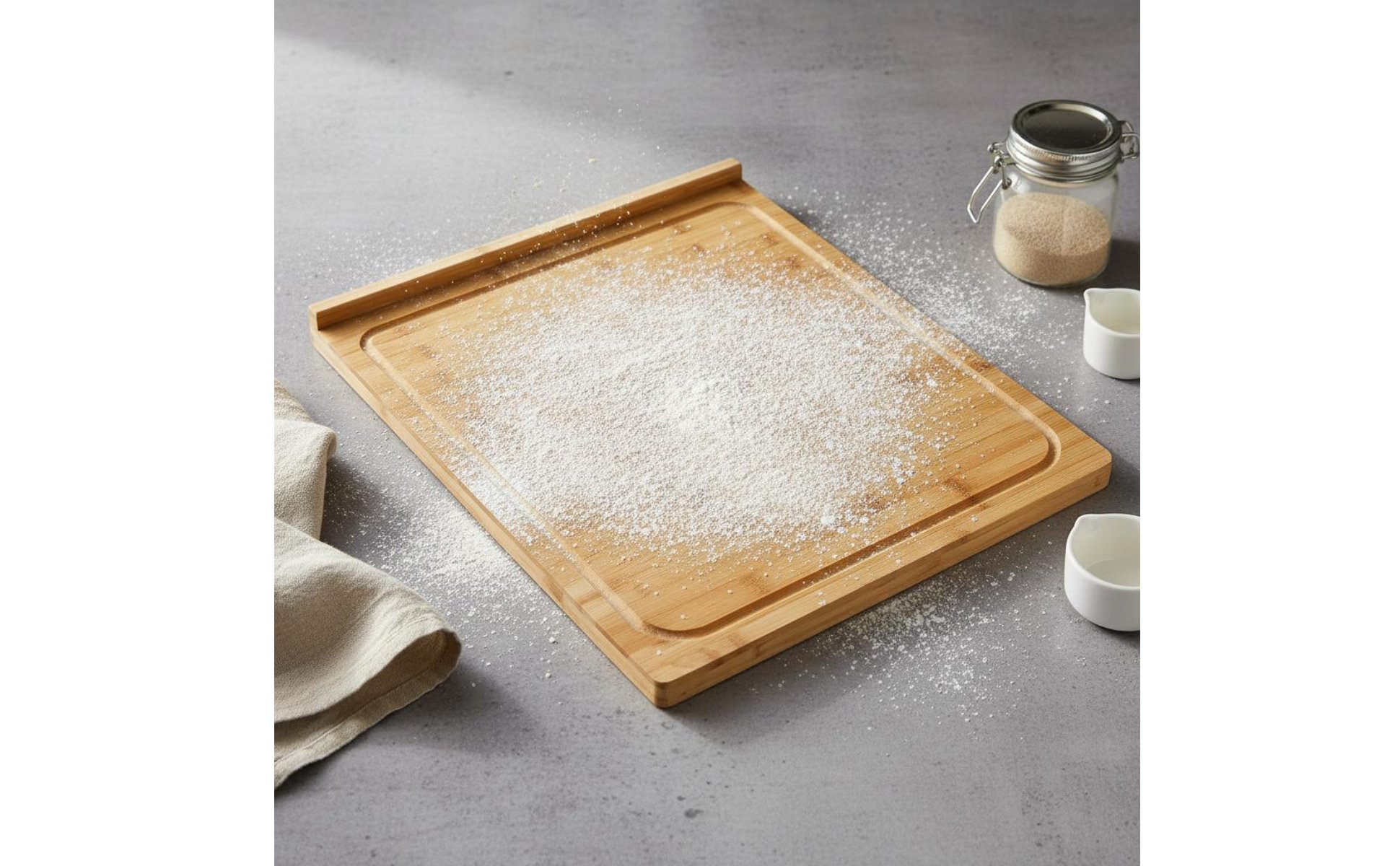 Over the Sink Board Multipurpose Countertop Kneading Board for Kitchen