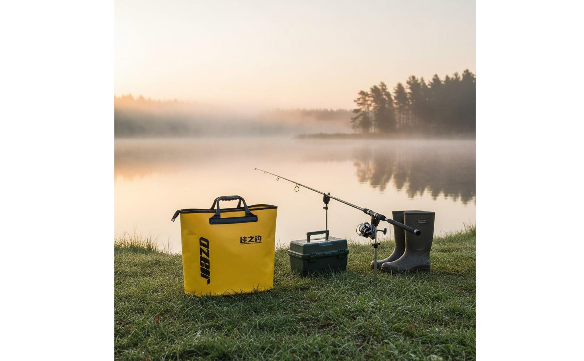 Portable Live Catch Bag Leakproof Waterproof Fishing Tote Large Capacity