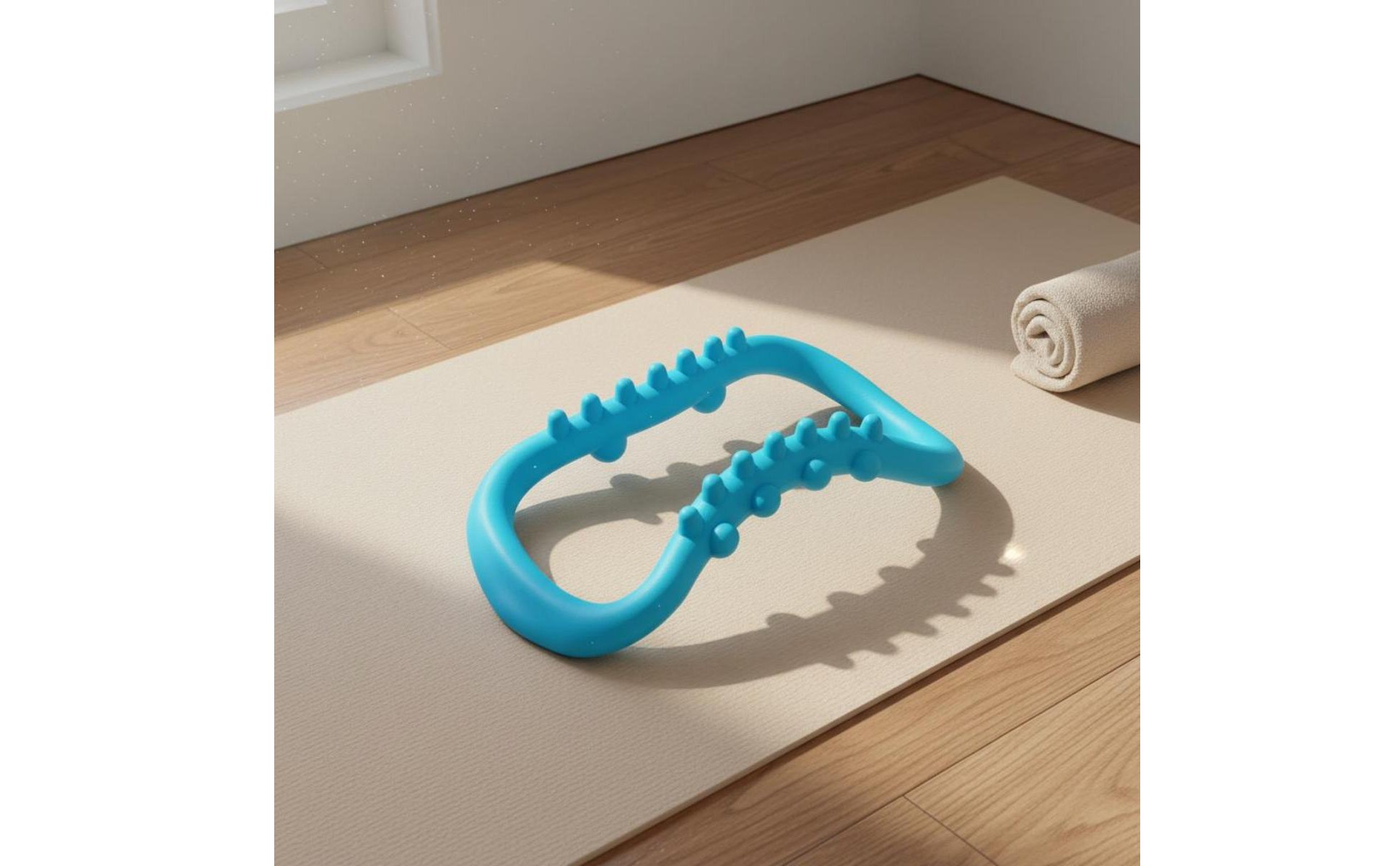 Pilates Circle Multi-Functional Figure 8 Mind-Body Hoop Ergonomic Design