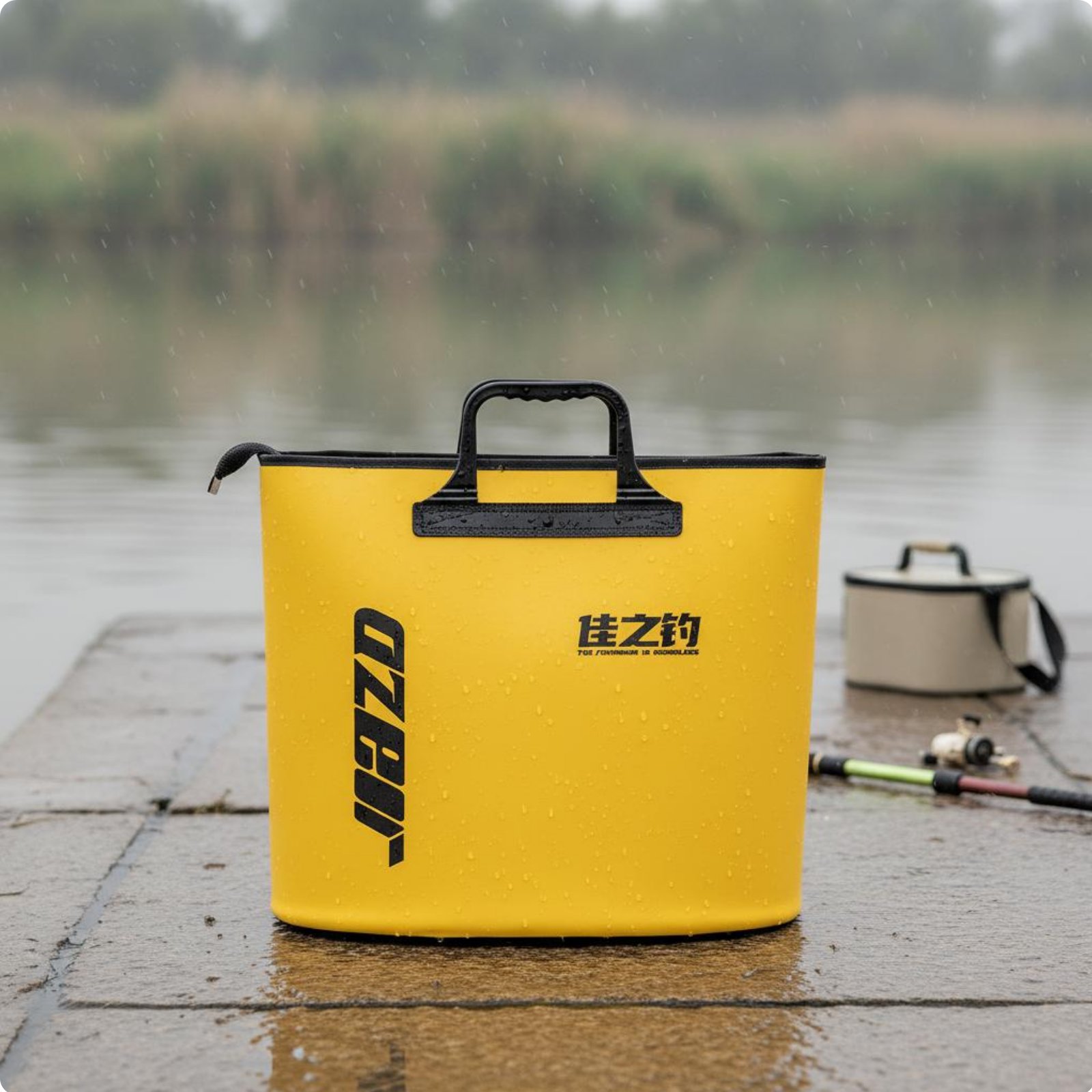 Portable Live Catch Bag Leakproof Waterproof Fishing Tote Large Capacity