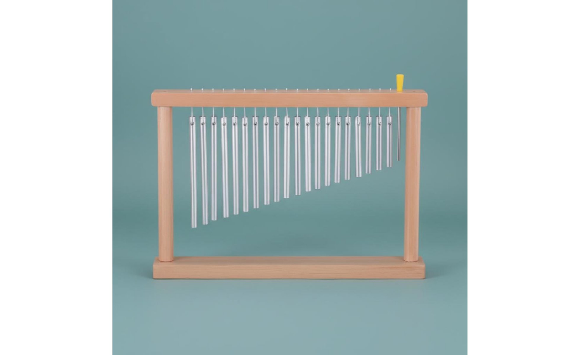 20 Tone Bar Chimes Crisp Sound Tabletop Chime Tree Long Sustain for Music Class