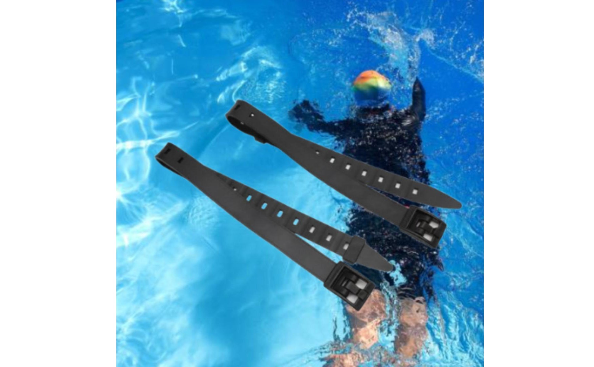 2 Pieces Leg Strap Secure Buckle Design for Spearfishing, Divers
