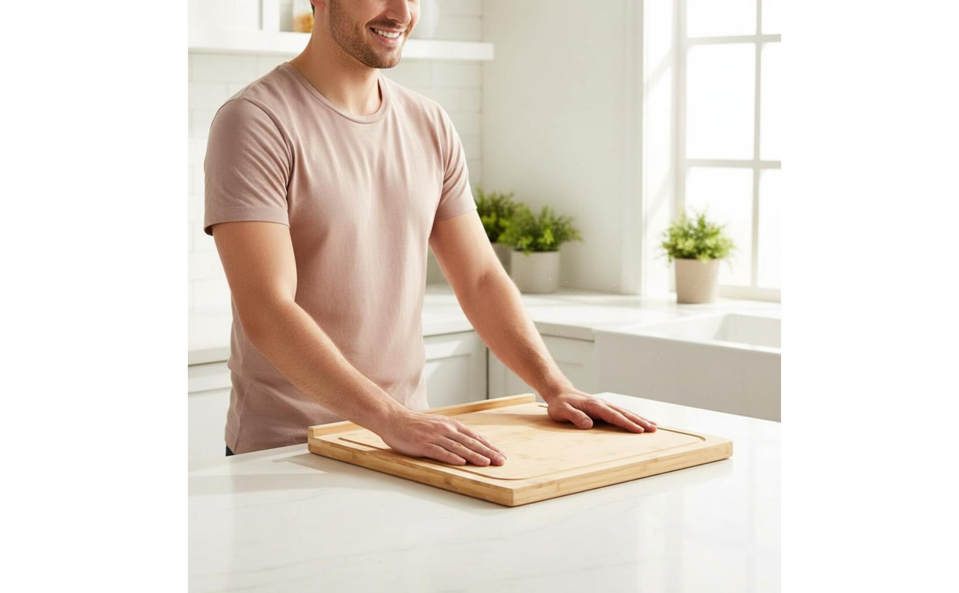 Over the Sink Board Multipurpose Countertop Kneading Board for Kitchen