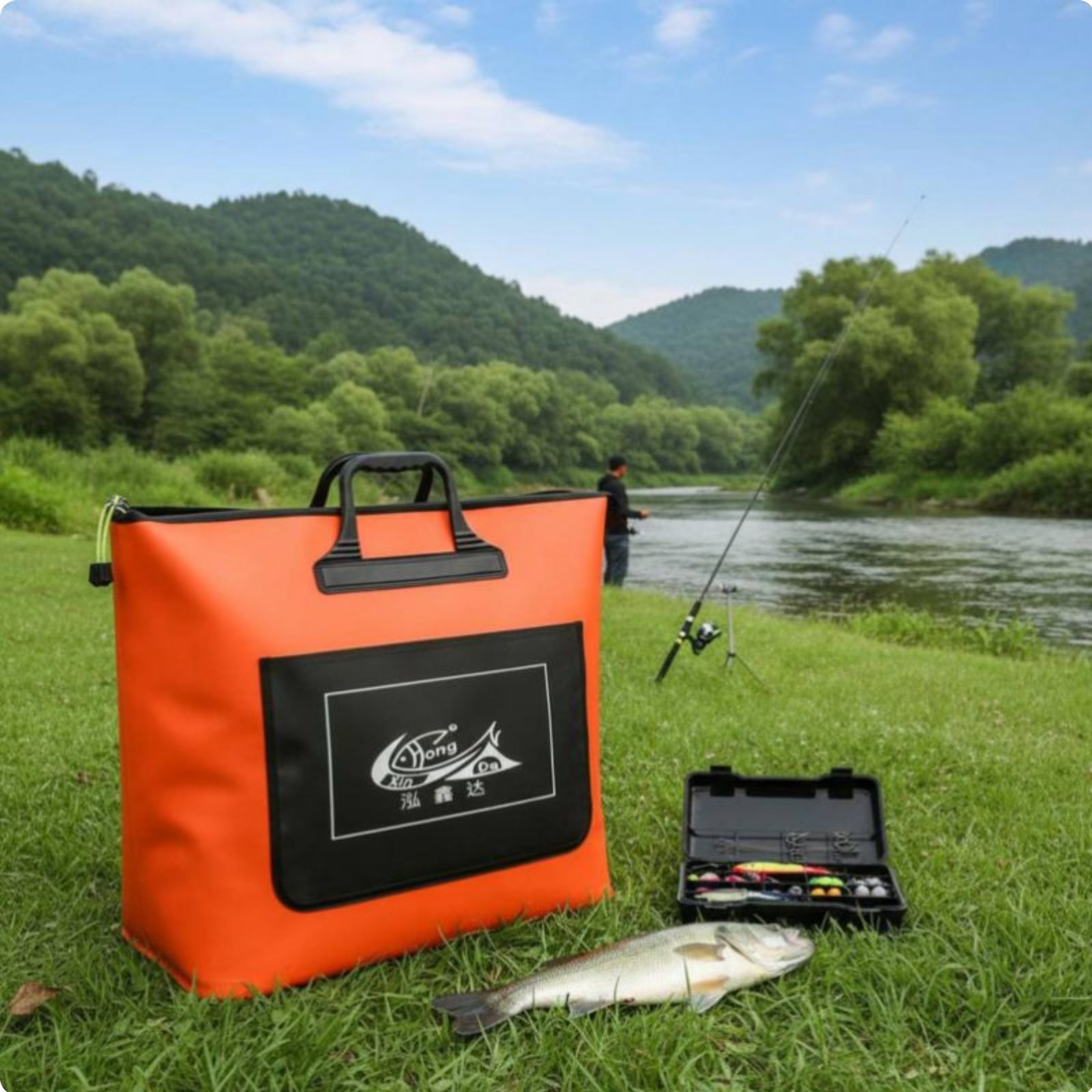 Waterproof Live Aquatic Bag Large Capacity EVA Aquatic Bag Long-Lasting