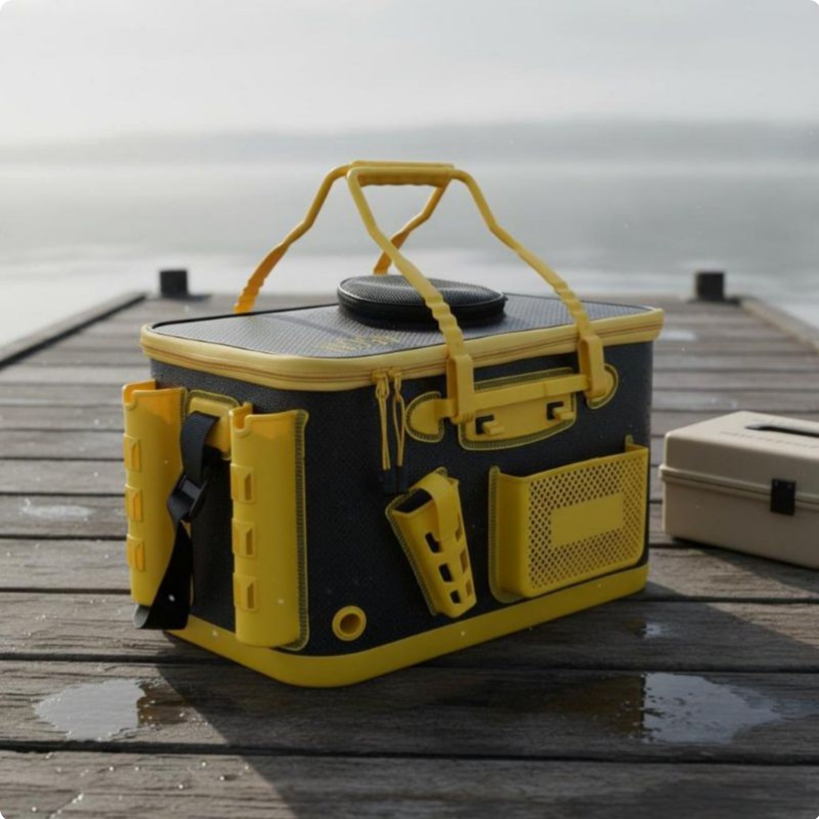 EVA Fishing Container Leakproof Foldable Fishing Container Waterproof