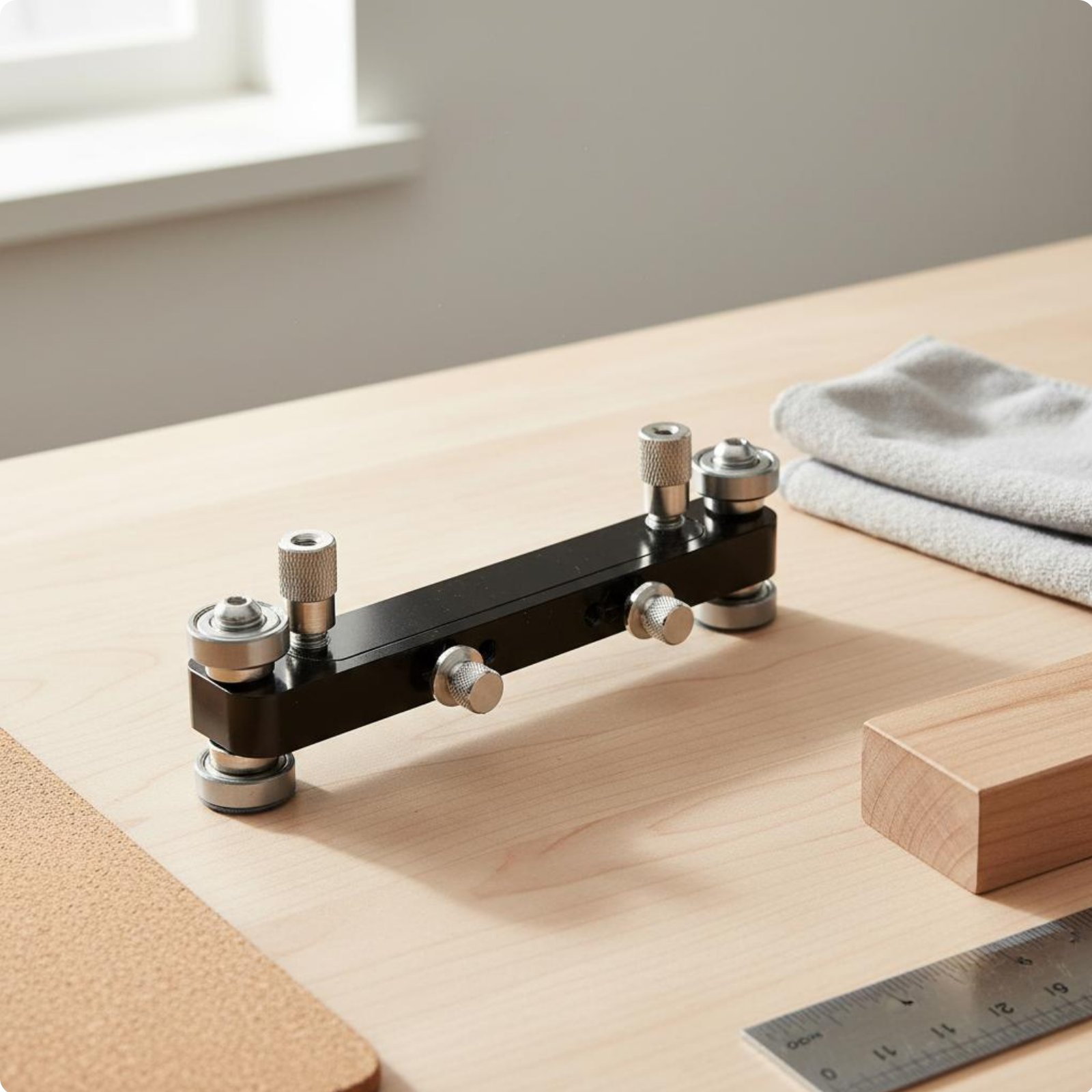 Guitar Nut Sander Versatile Compatibility Adjustable Grinding Jig for Luthiers