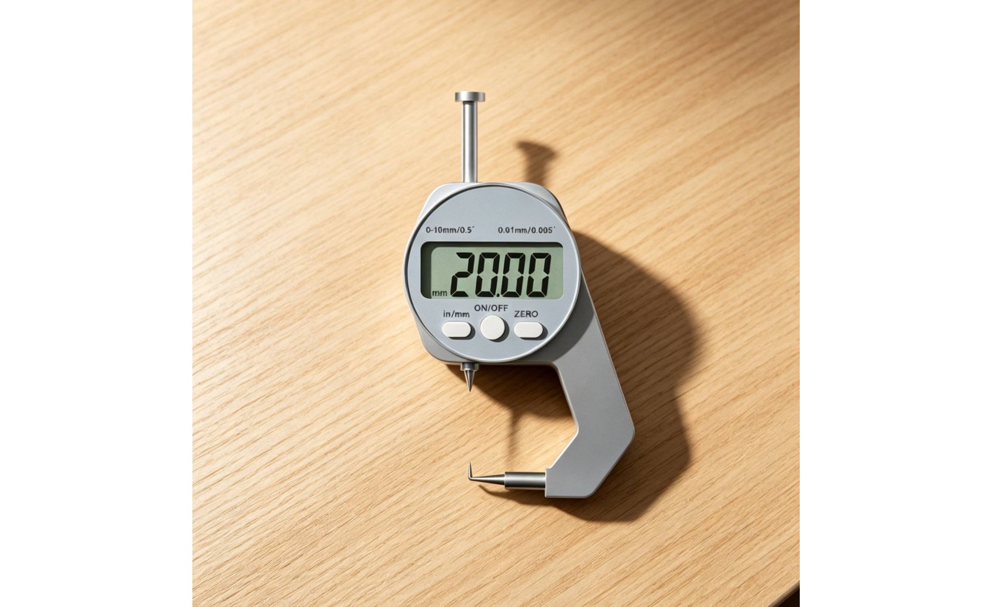 Digital Thickness Gauge High Precision Electronic Thickness Caliper for Jewelers