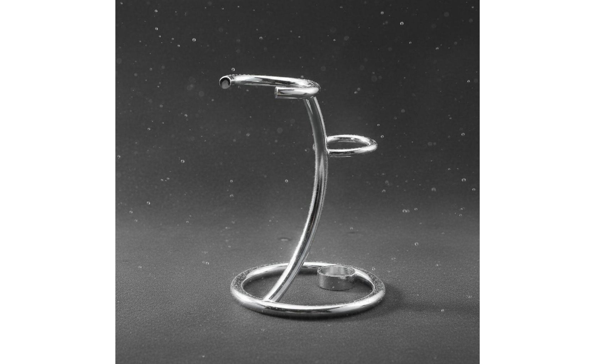 Razor and Brush Stand Long-Lasting Stainless Steel Shaving Holder Stable Base