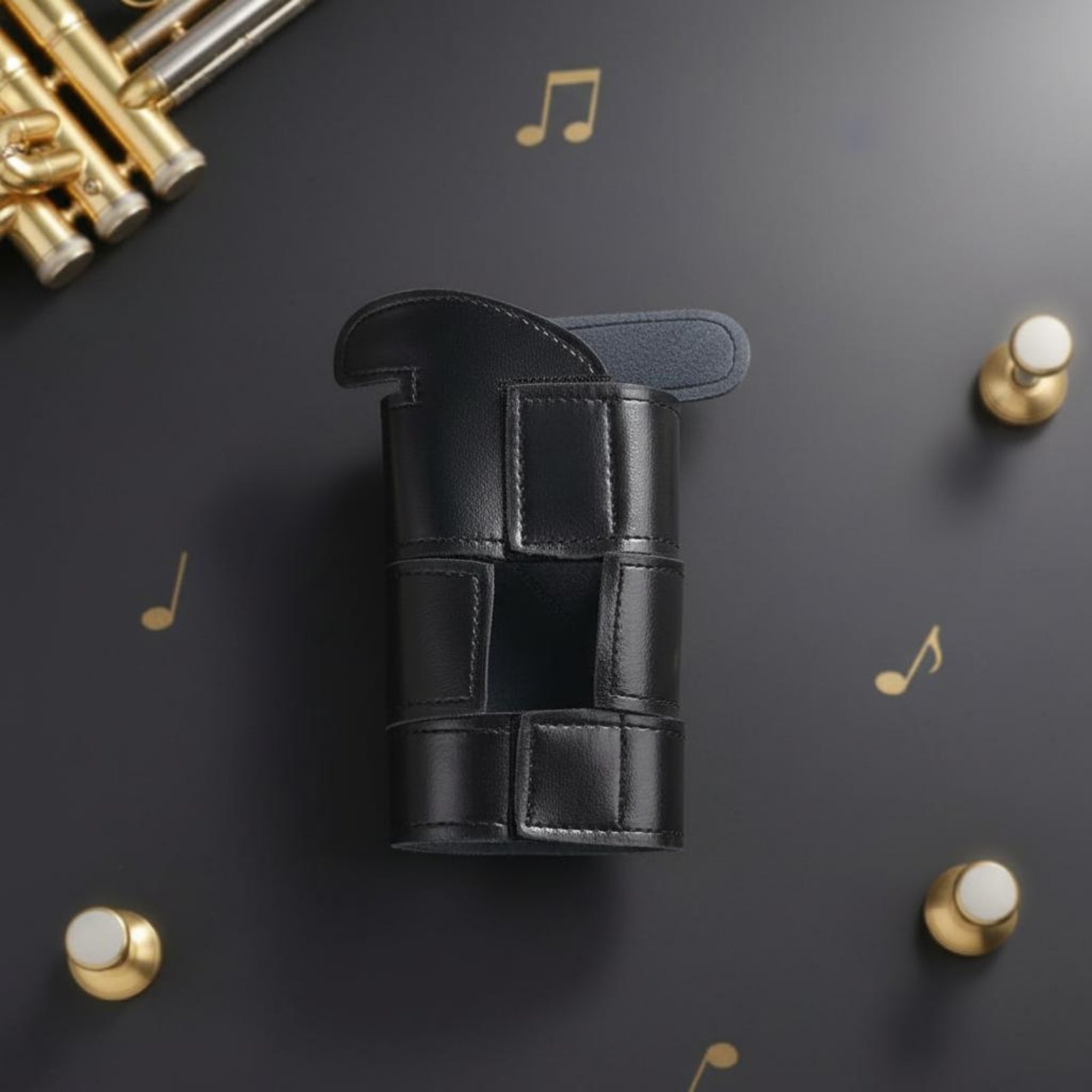 Trumpet Valve Guard Ergonomic Comfort Improves Control for Gigs - Produktbild 6