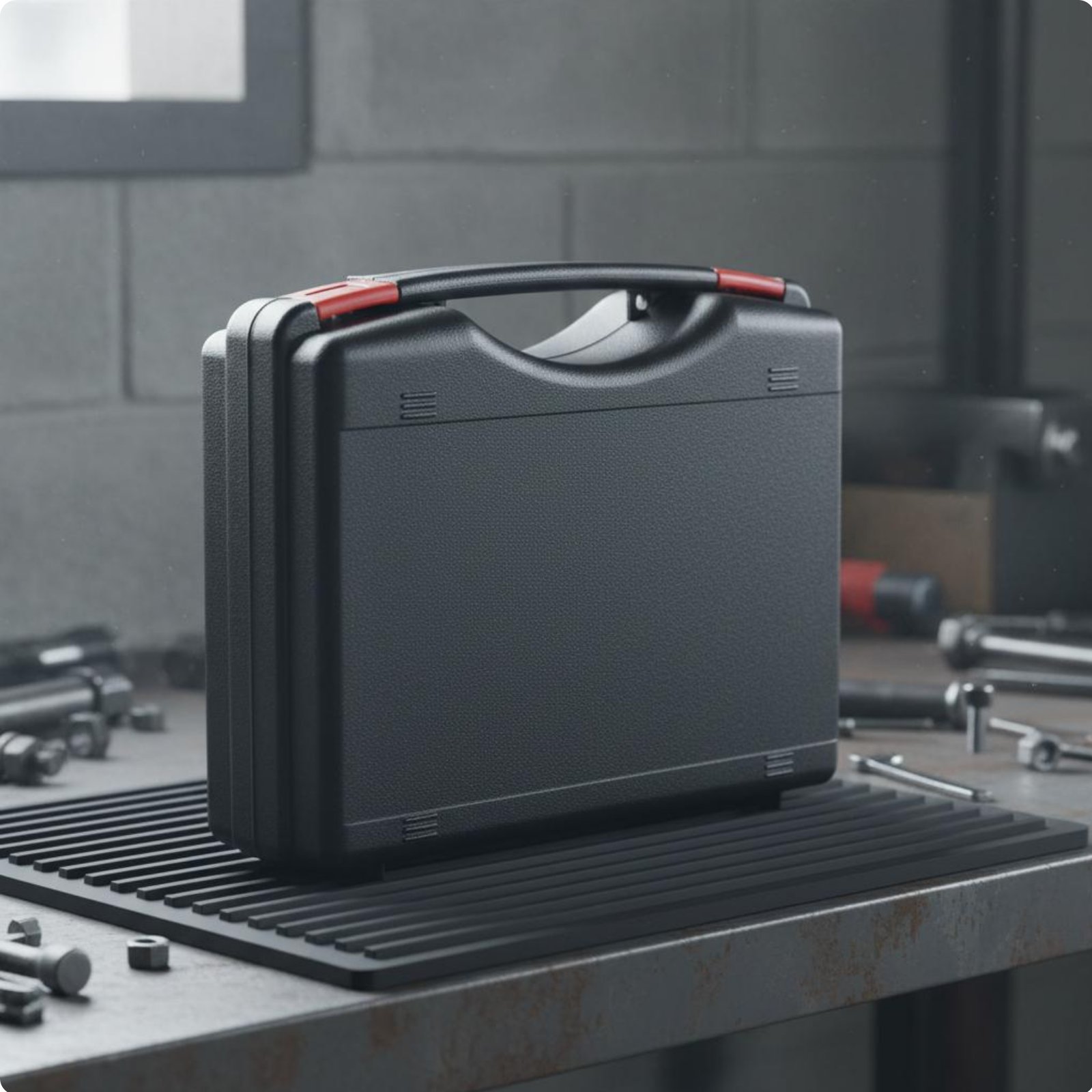 ABS Safeguarding Case Shock Resistant Hard Plastic Tool Case Heavy Duty