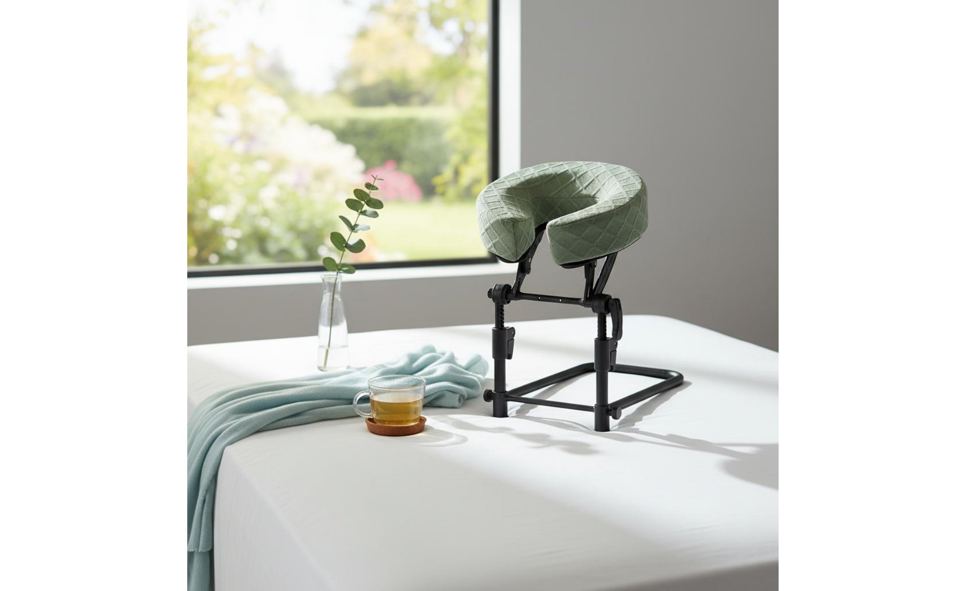 Portable Massage Face Cradle Foldable Prone Position Pillow Support for Home